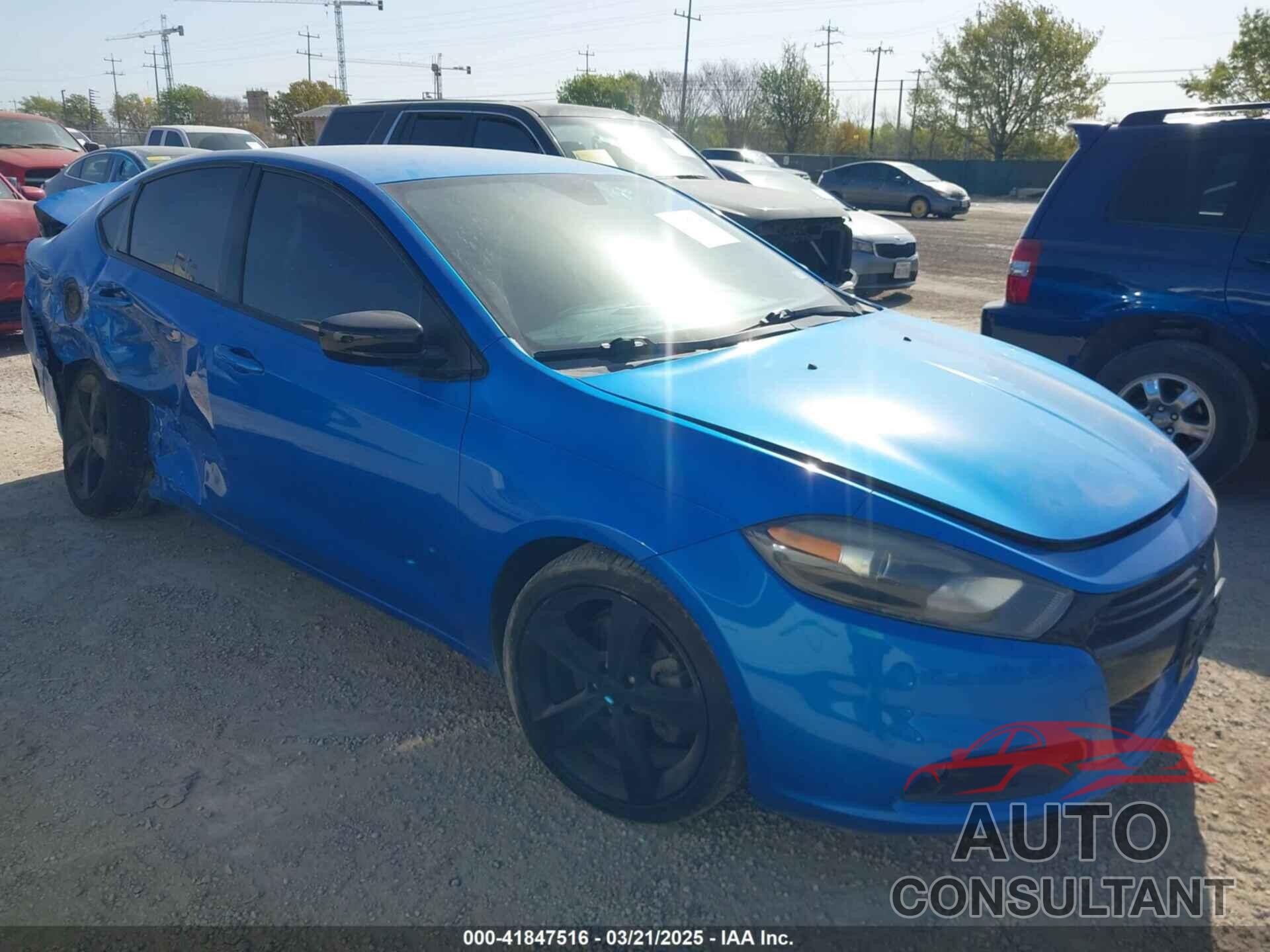 DODGE DART 2015 - 1C3CDFBB5FD223482
