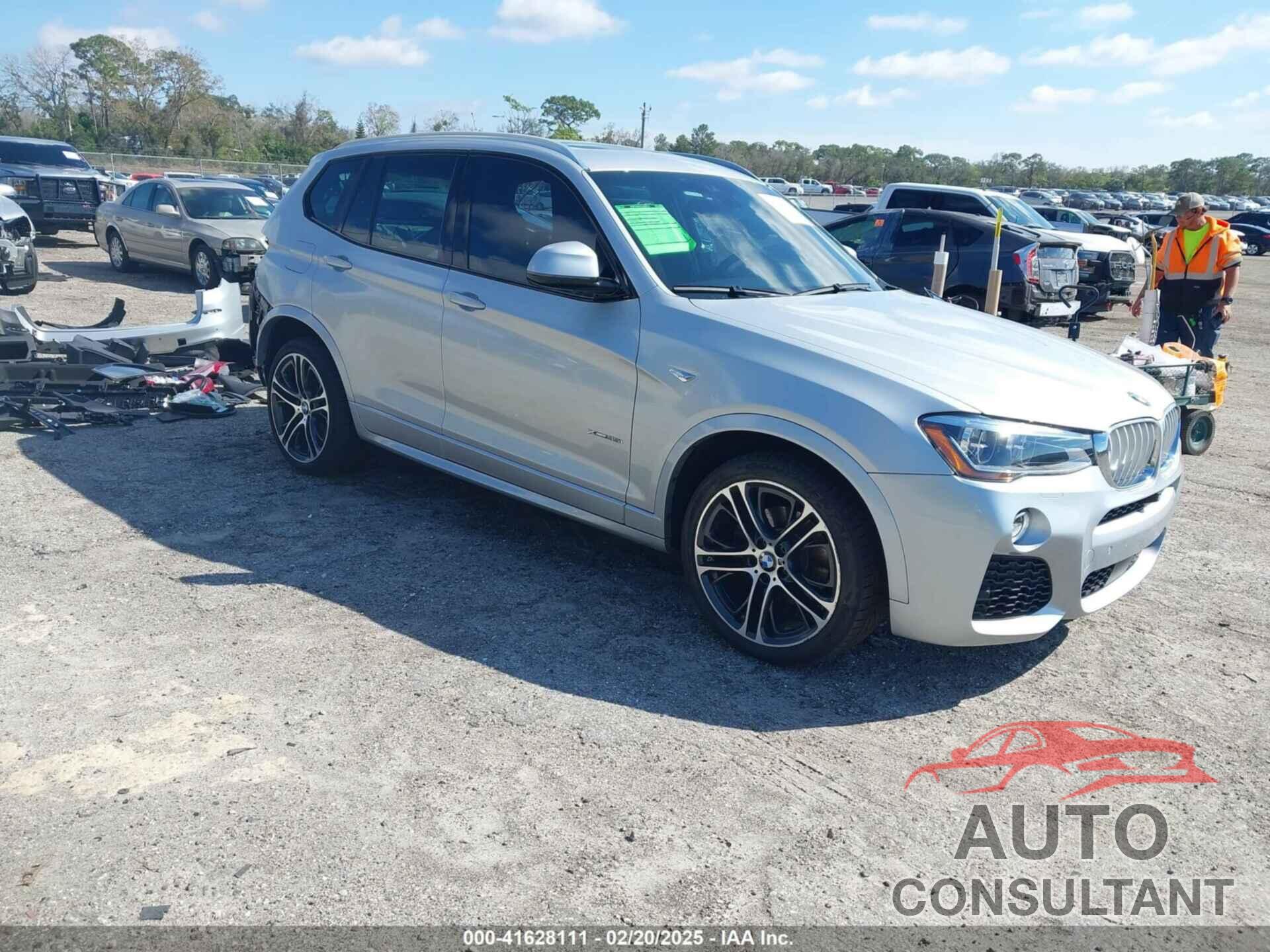 BMW X3 2017 - 5UXWX7C58H0S19563