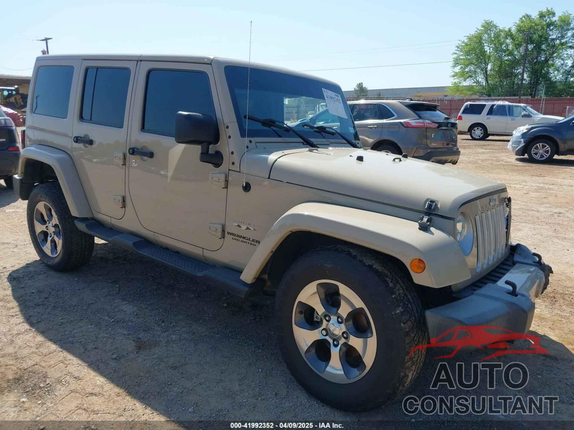 JEEP WRANGLER UNLIMITED 2016 - 1C4BJWEG5GL310300