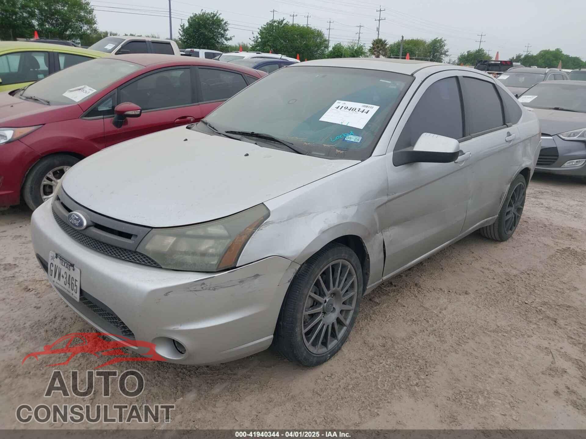 FORD FOCUS 2011 - 1FAHP3GN2BW196398