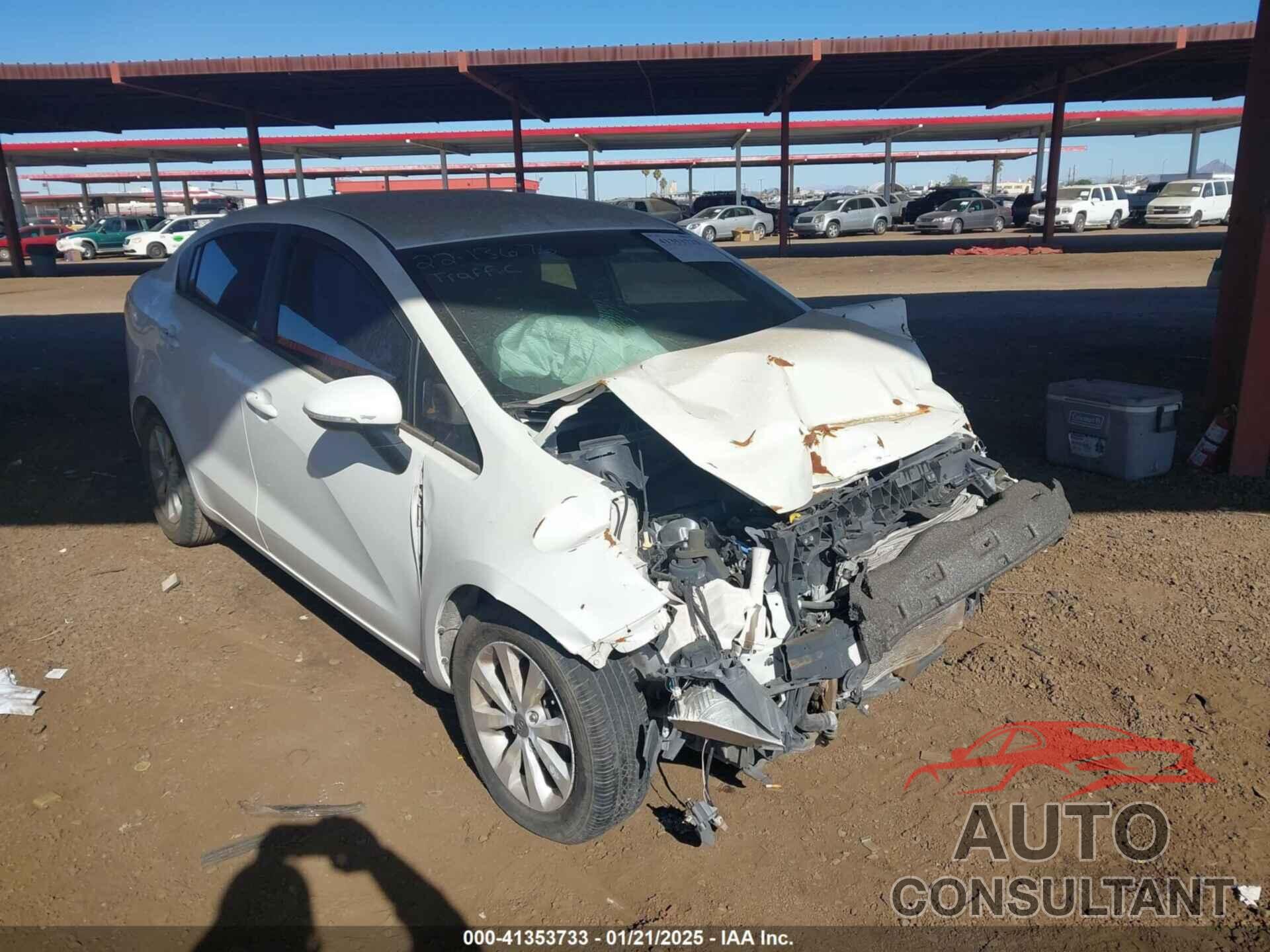 KIA RIO 2013 - KNADN4A36D6130643