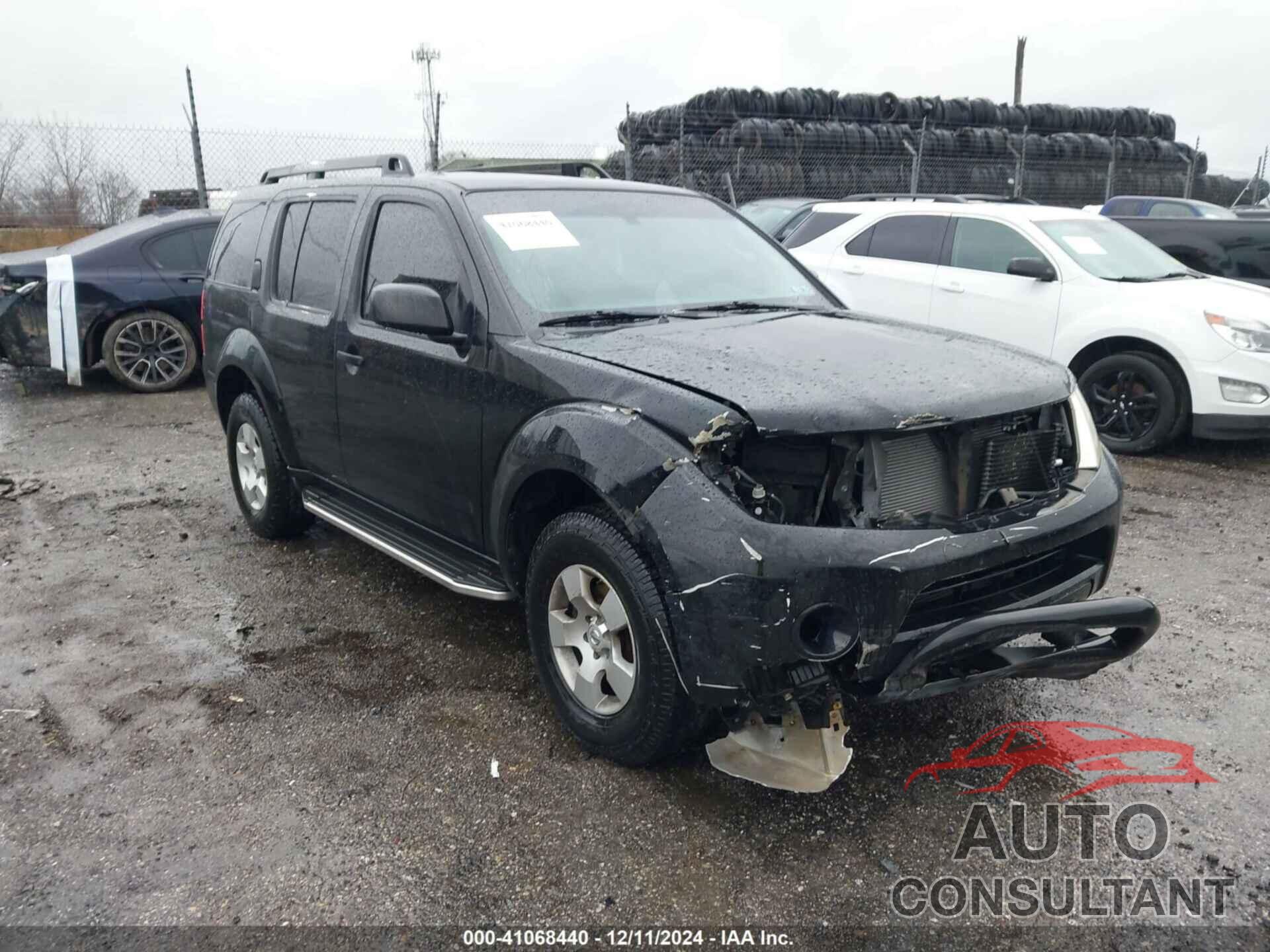NISSAN PATHFINDER 2010 - 5N1AR1NB5AC605010