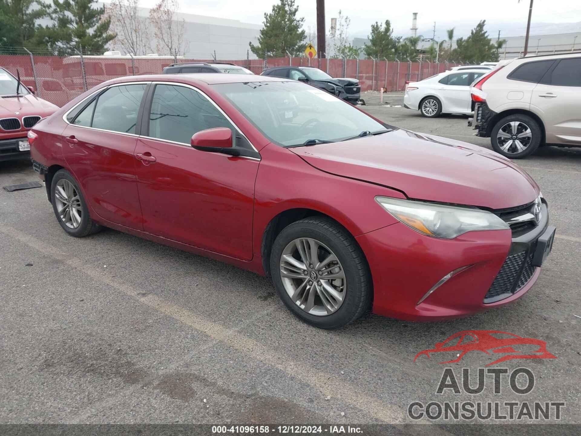 TOYOTA CAMRY 2017 - 4T1BF1FKXHU809897