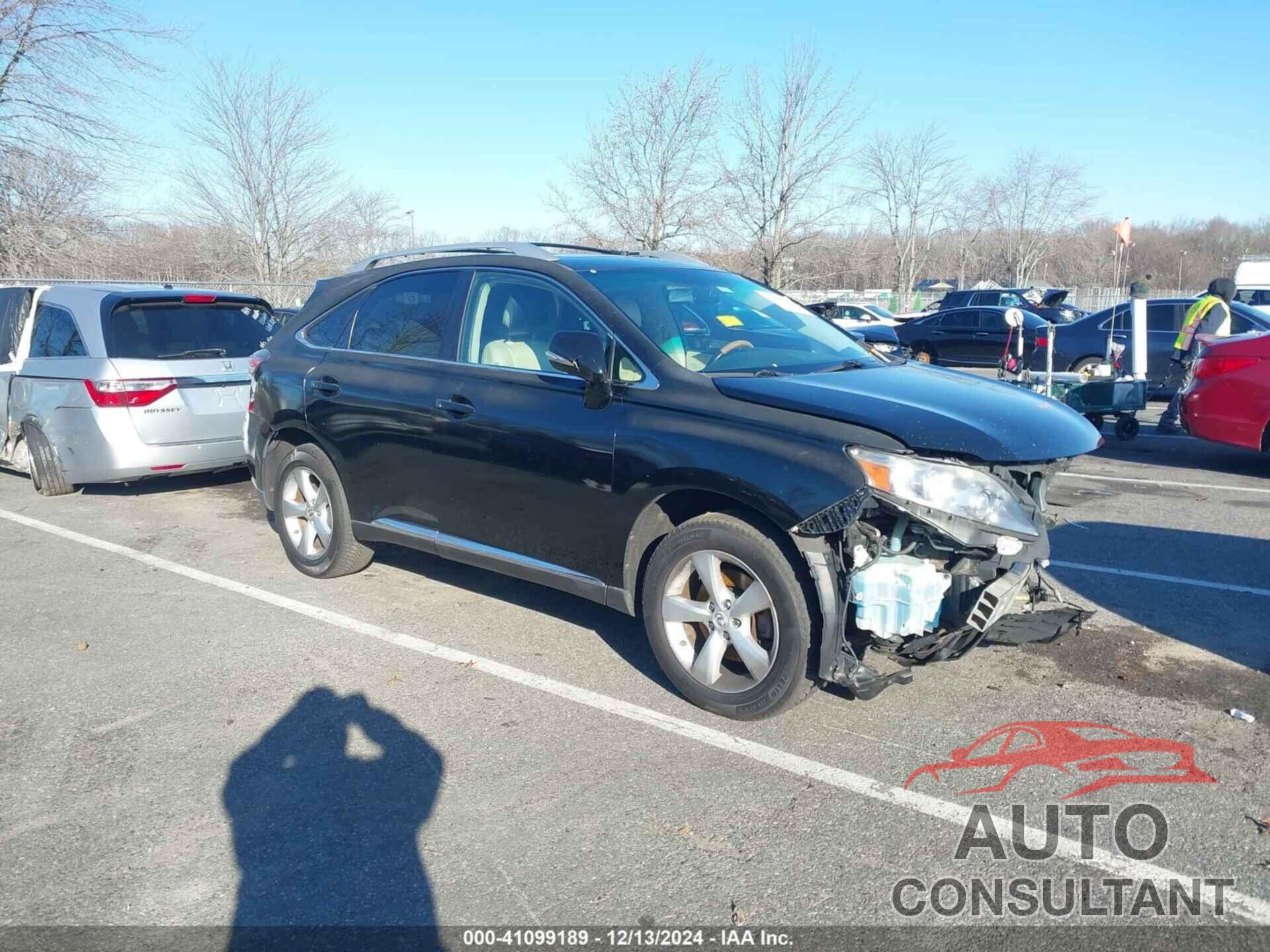 LEXUS RX 350 2010 - 2T2BK1BA6AC061354