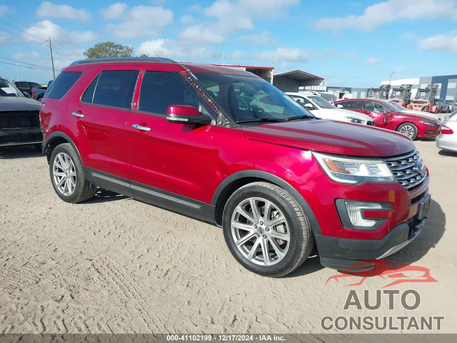 FORD EXPLORER 2016 - 1FM5K7F83GGC30747