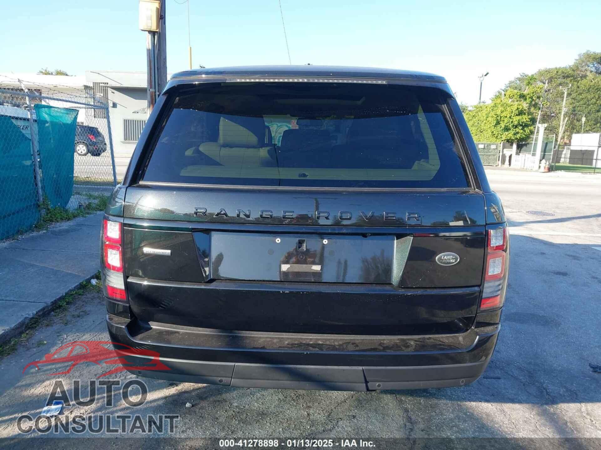 LAND ROVER RANGE ROVER 2014 - SALGS2EFXEA135563