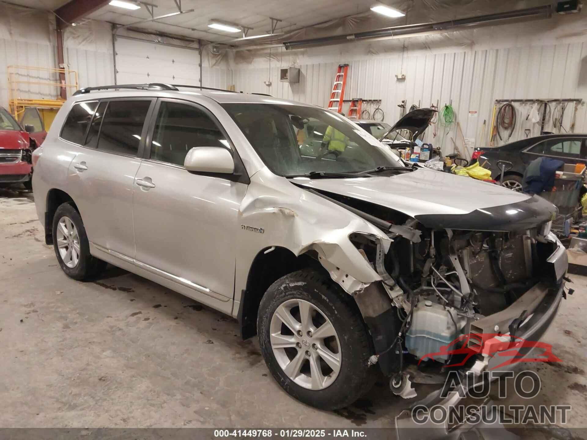 TOYOTA HIGHLANDER HYBRID 2011 - JTEBC3EH5B2000207