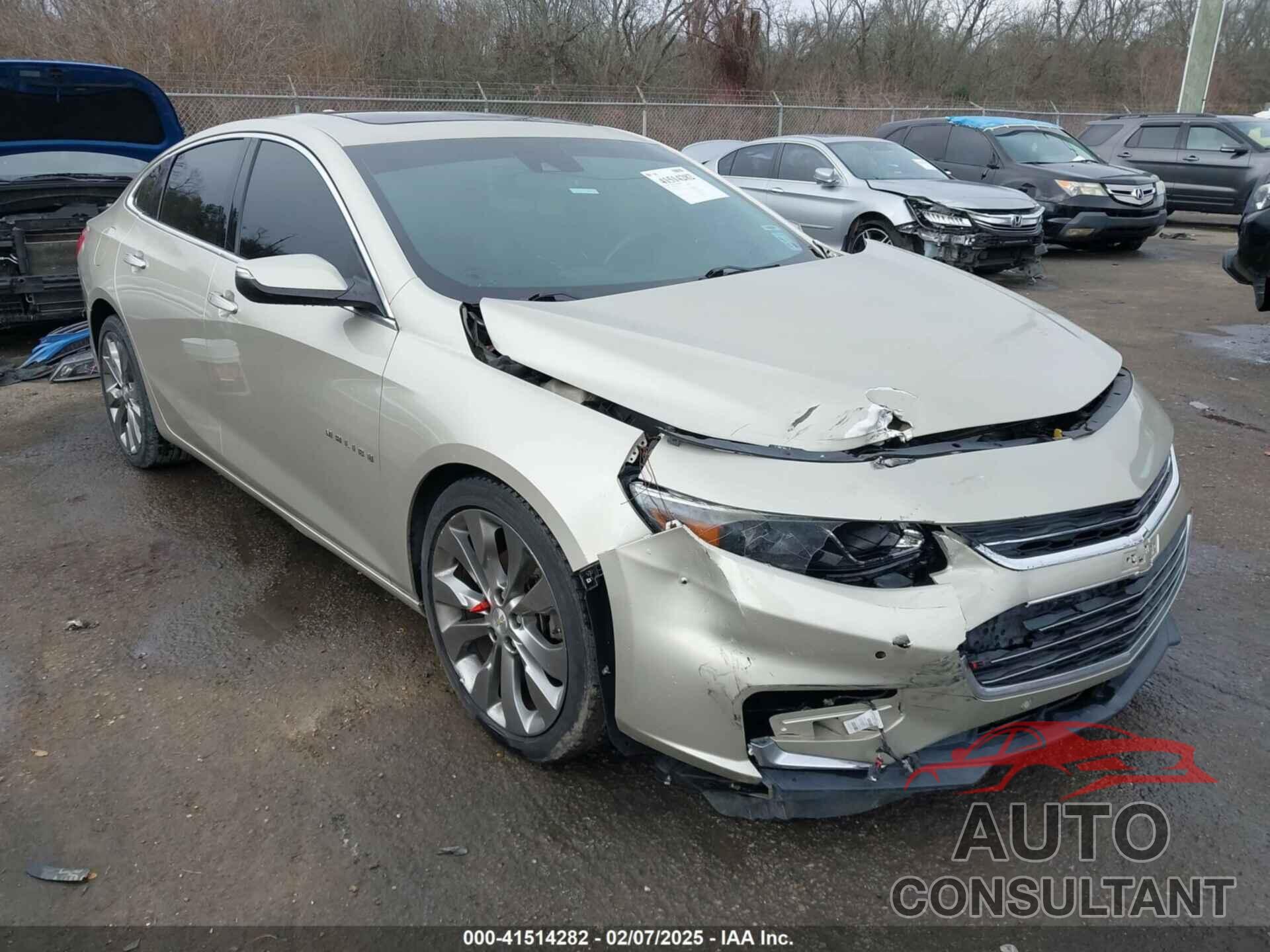 CHEVROLET MALIBU 2016 - 1G1ZH5SXXGF202819