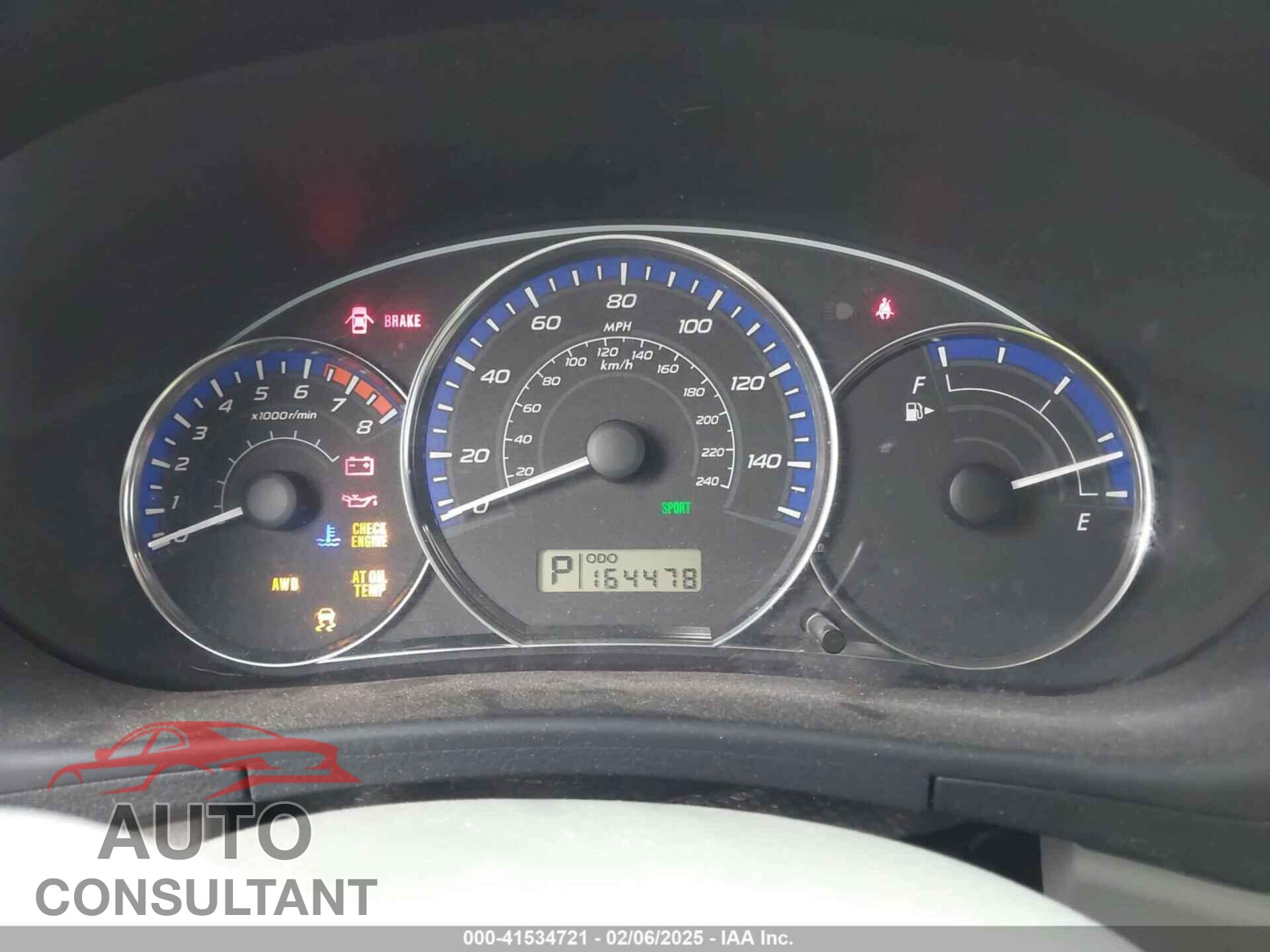 SUBARU FORESTER 2012 - JF2SHABCXCH469585