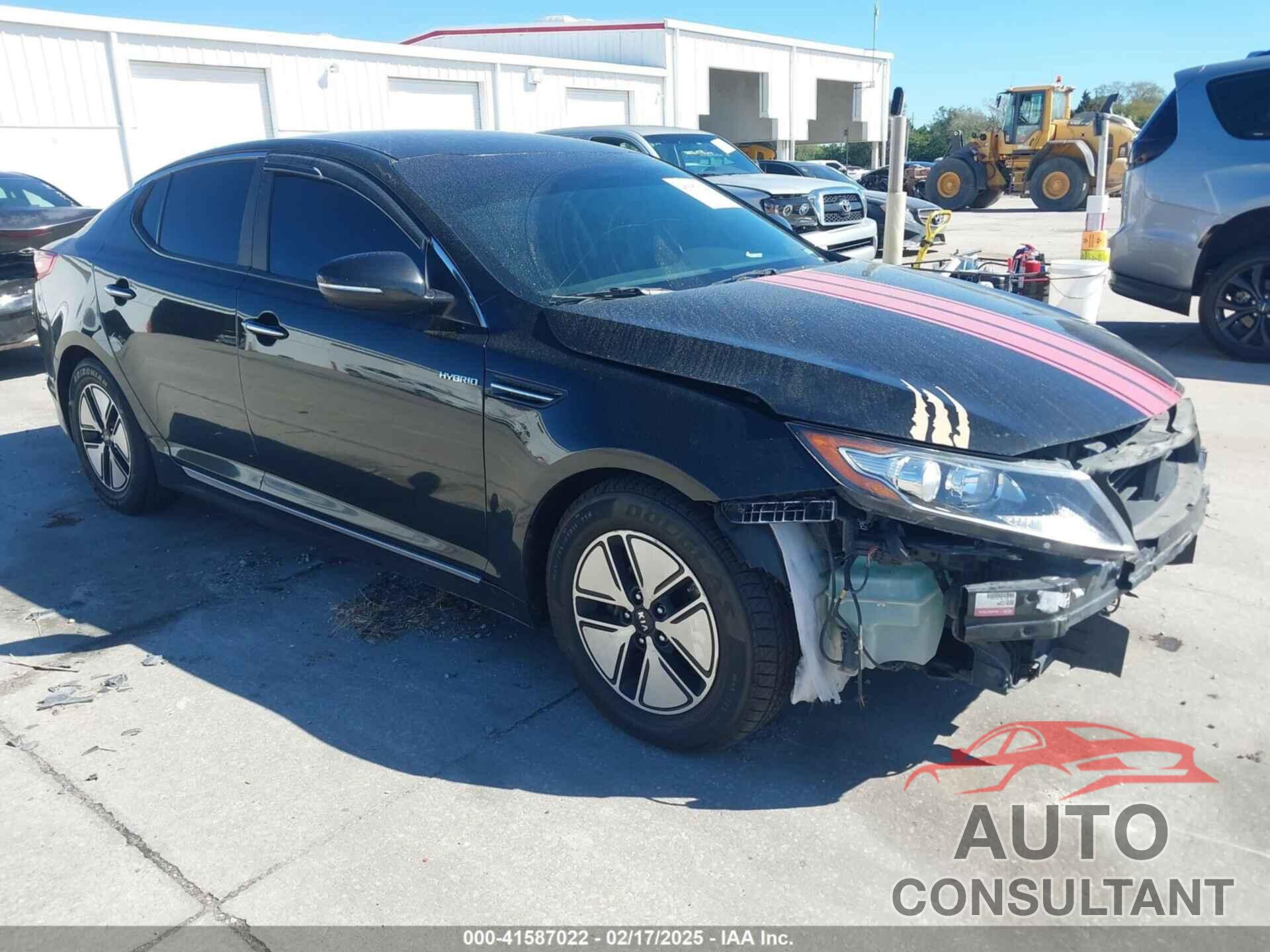 KIA OPTIMA HYBRID 2013 - KNAGM4AD4D5052863