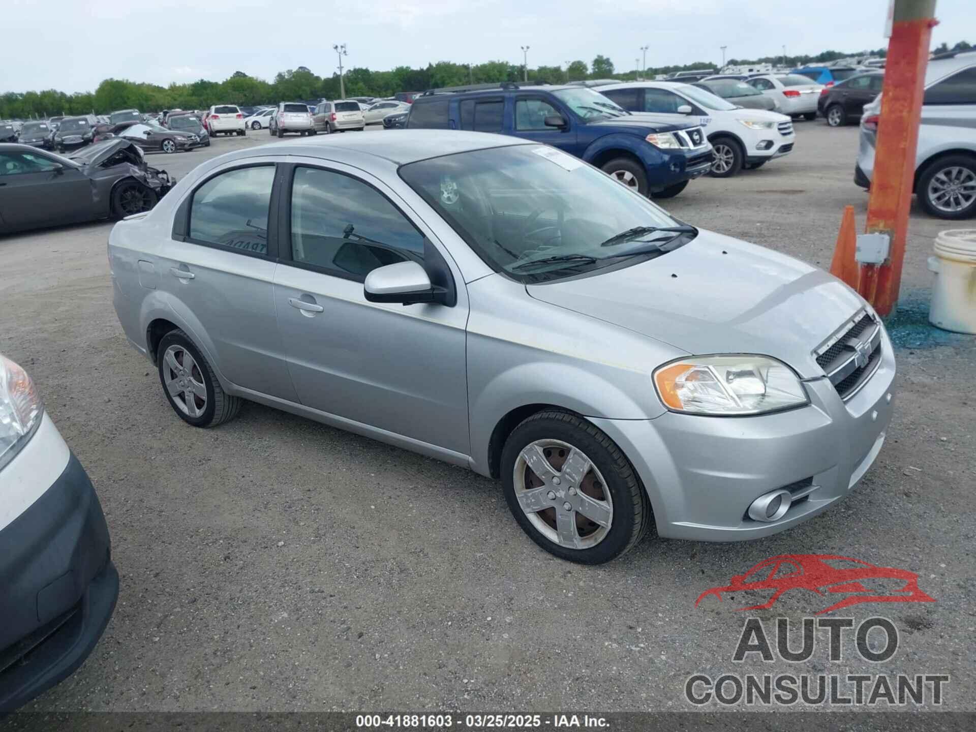 CHEVROLET AVEO 2011 - KL1TG5DE4BB233745