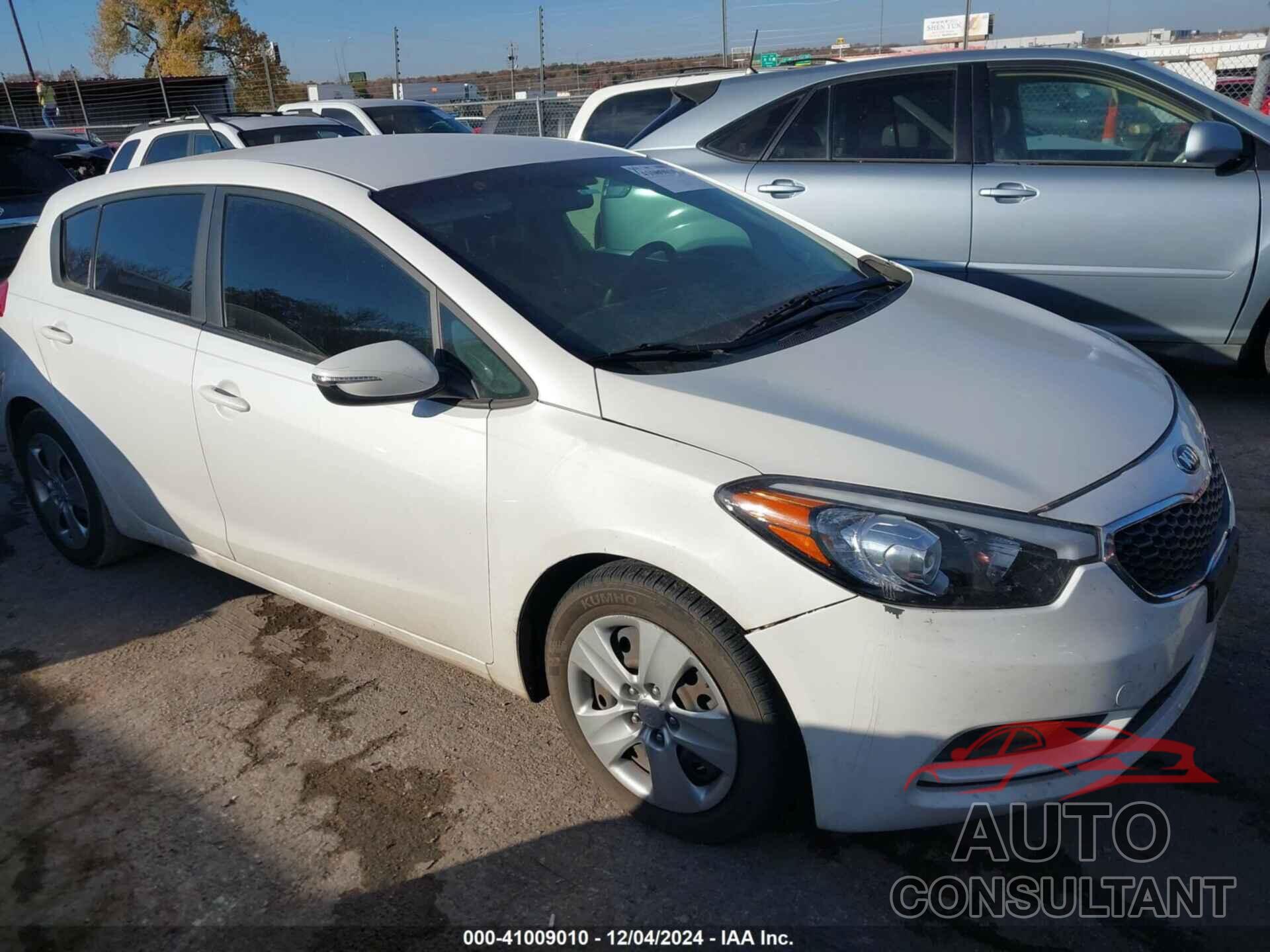 KIA FORTE 2016 - KNAFK5A83G5584832