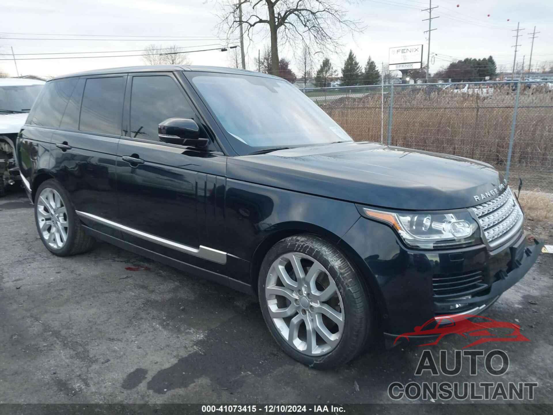 LAND ROVER RANGE ROVER 2016 - SALGS2VF9GA268835