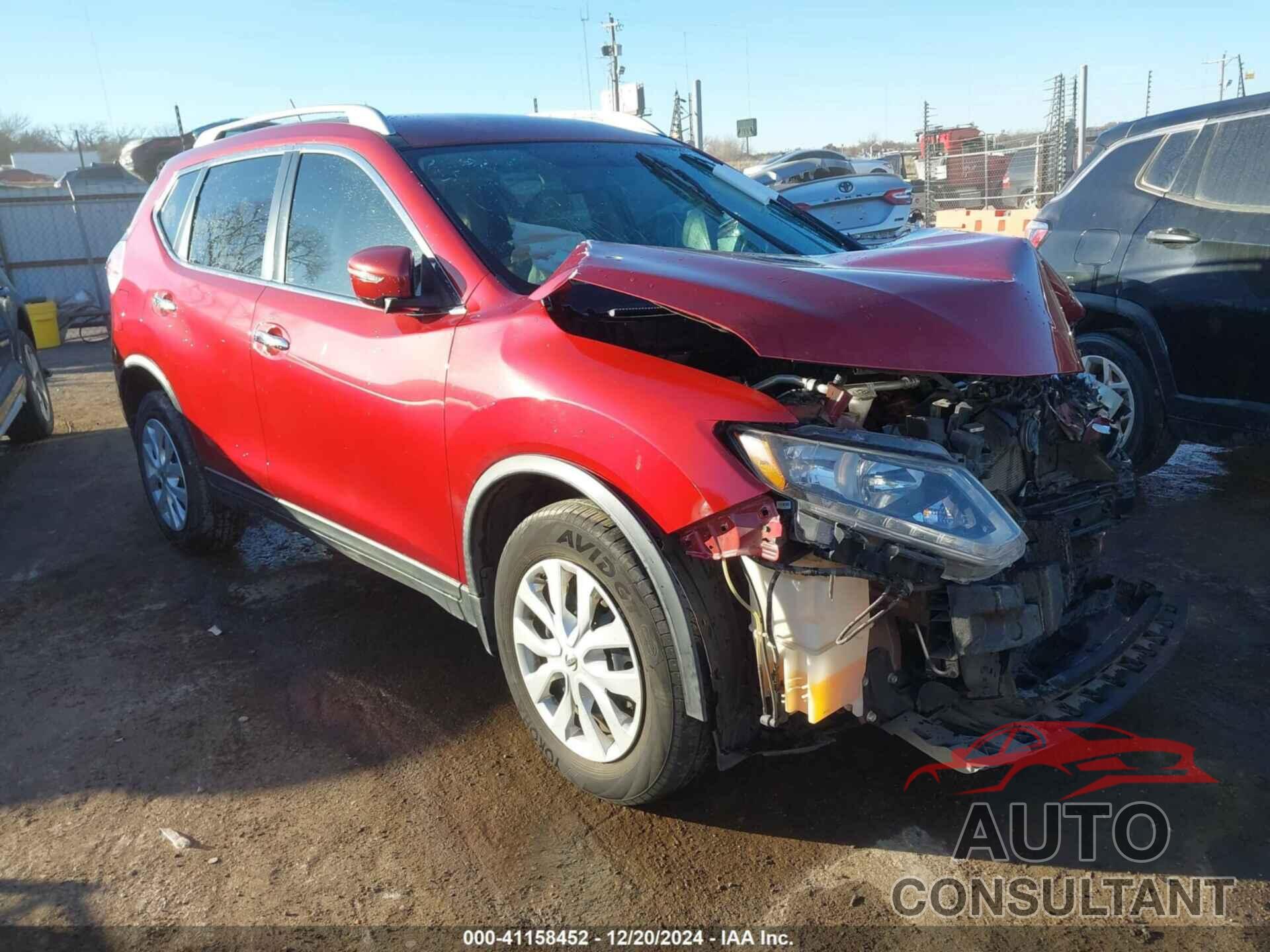 NISSAN ROGUE 2016 - KNMAT2MT0GP661718