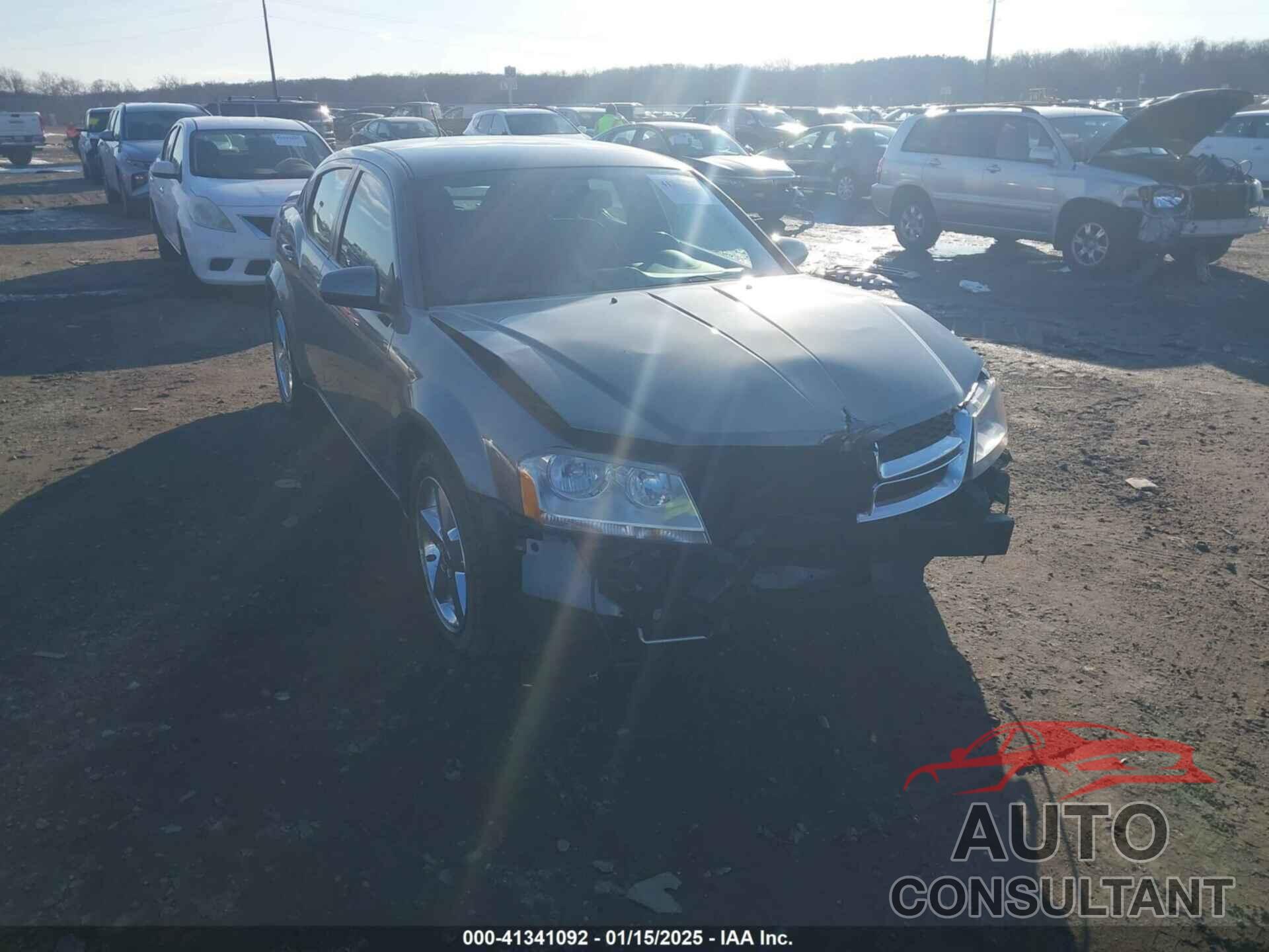 DODGE AVENGER 2013 - 1C3CDZCG8DN502931