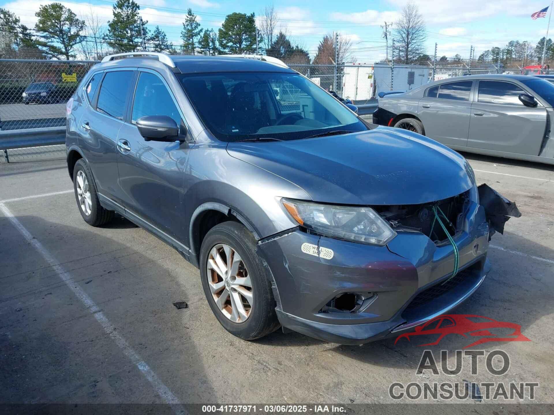NISSAN ROGUE 2015 - KNMAT2MTXFP513087