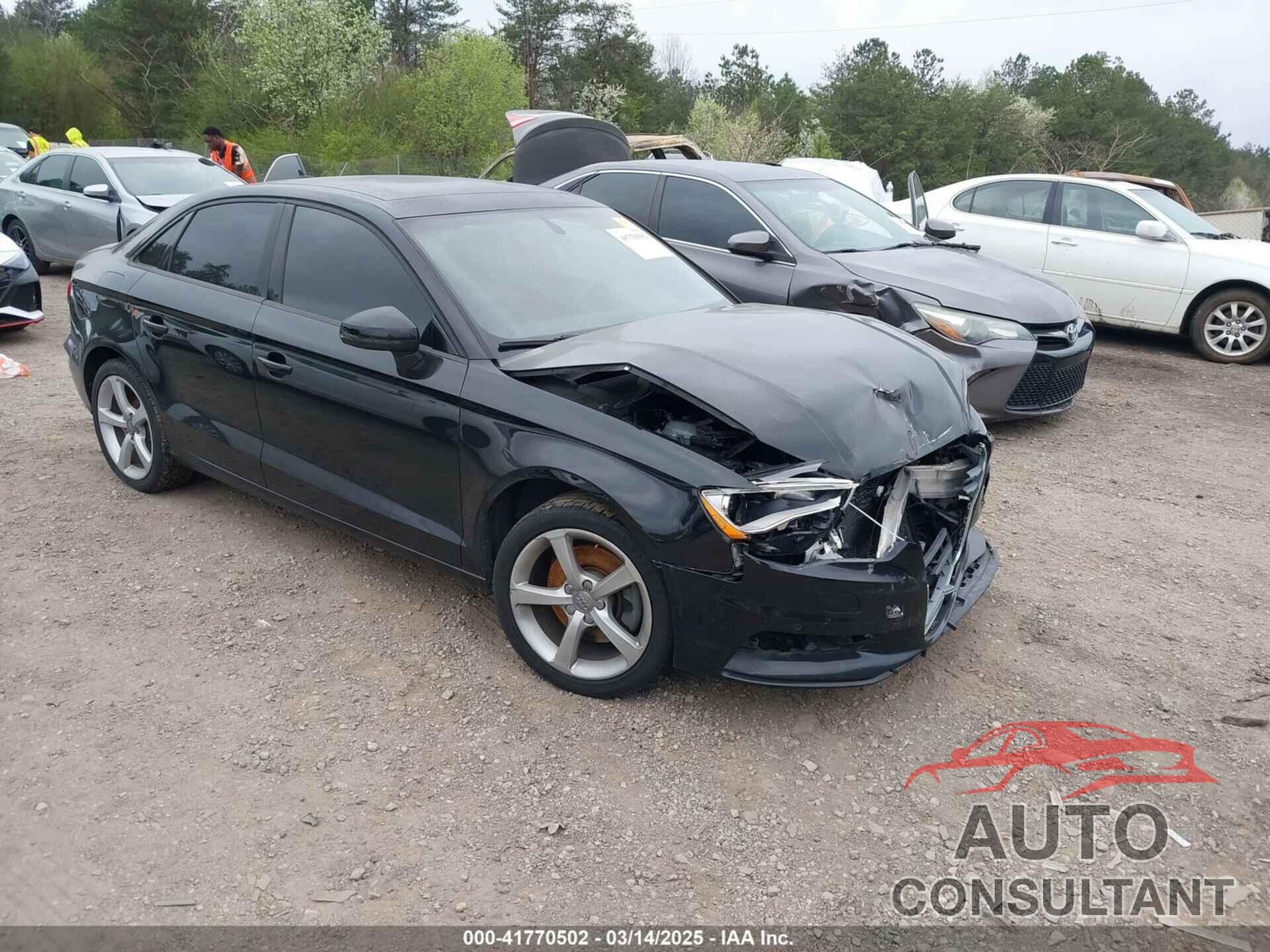 AUDI A3 2016 - WAUA7GFF2G1012219