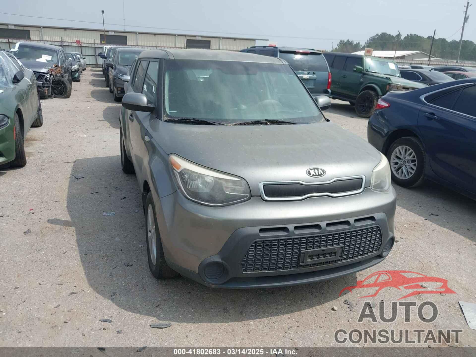 KIA SOUL 2014 - KNDJN2A20E7072753