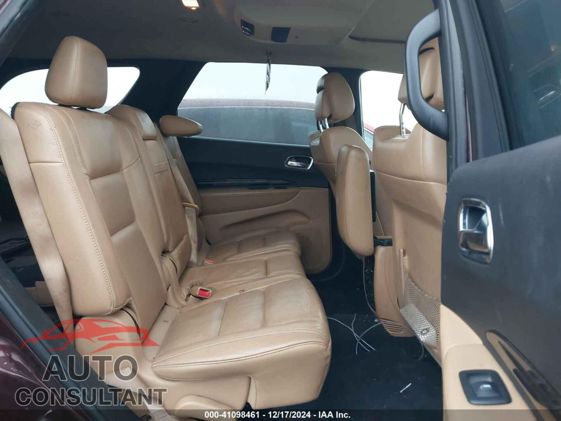DODGE DURANGO 2012 - 1C4SDJETXCC211490