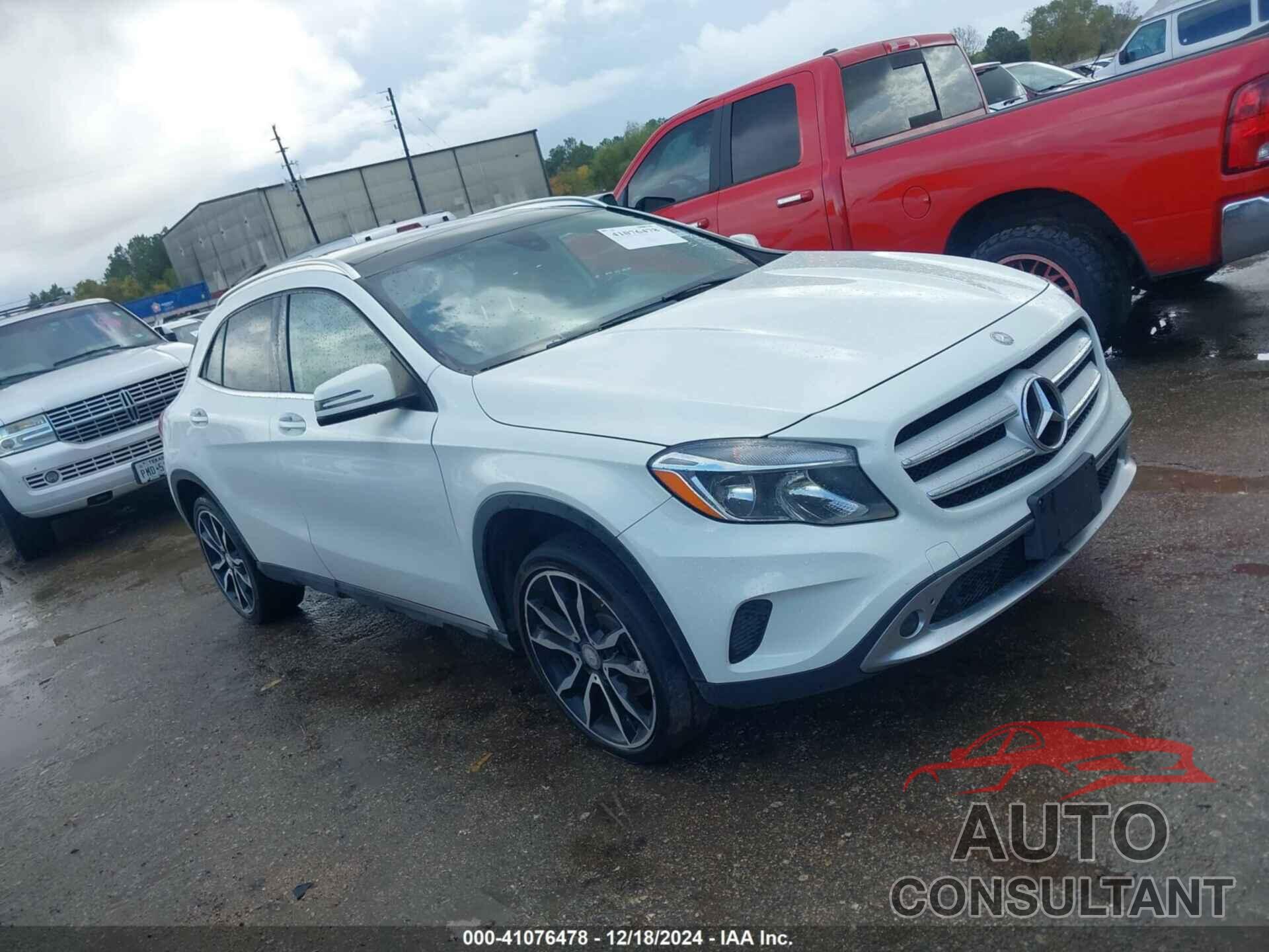 MERCEDES-BENZ GLA 250 2016 - WDCTG4EBXGJ197834