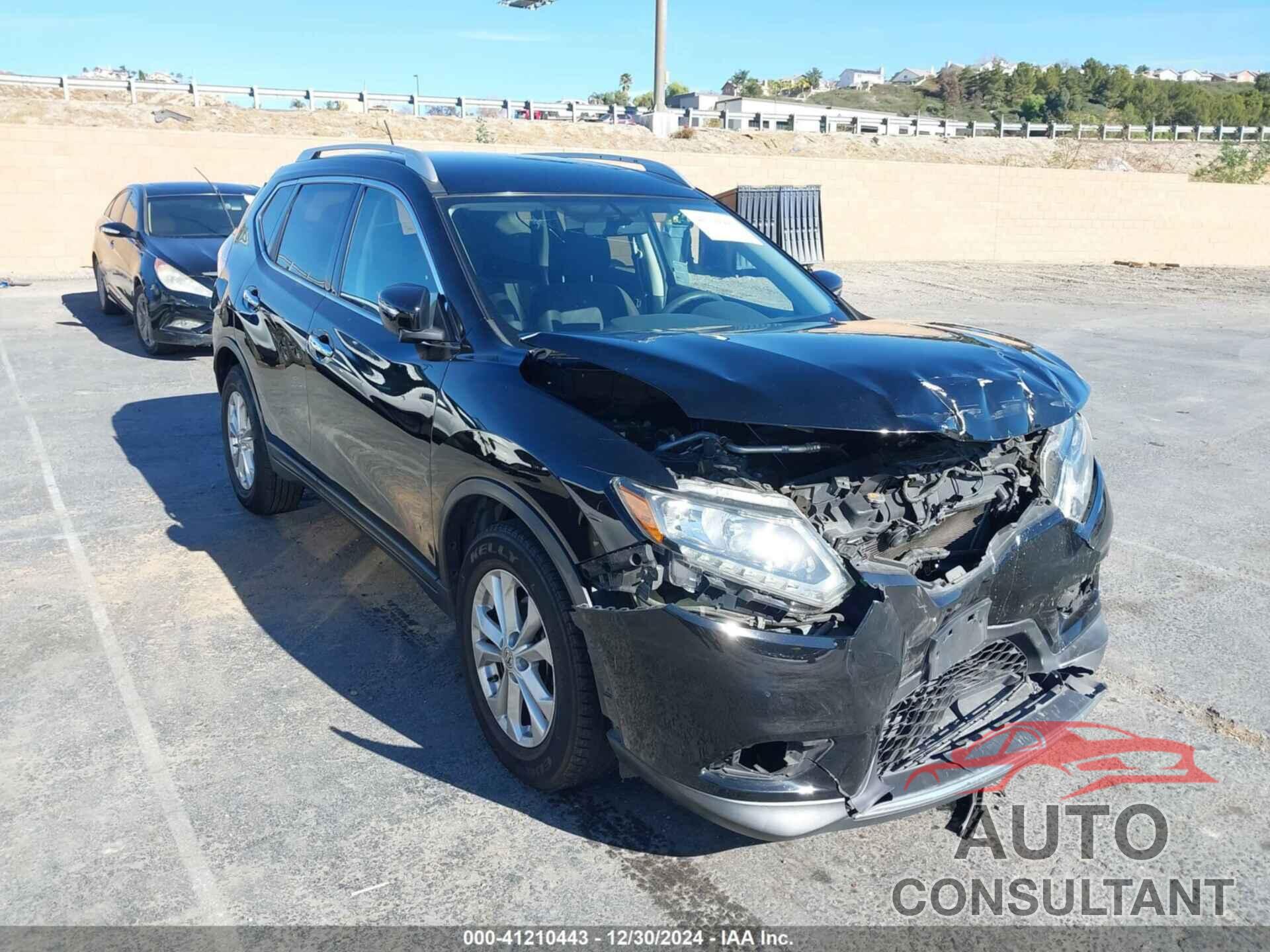 NISSAN ROGUE 2015 - KNMAT2MT0FP517701