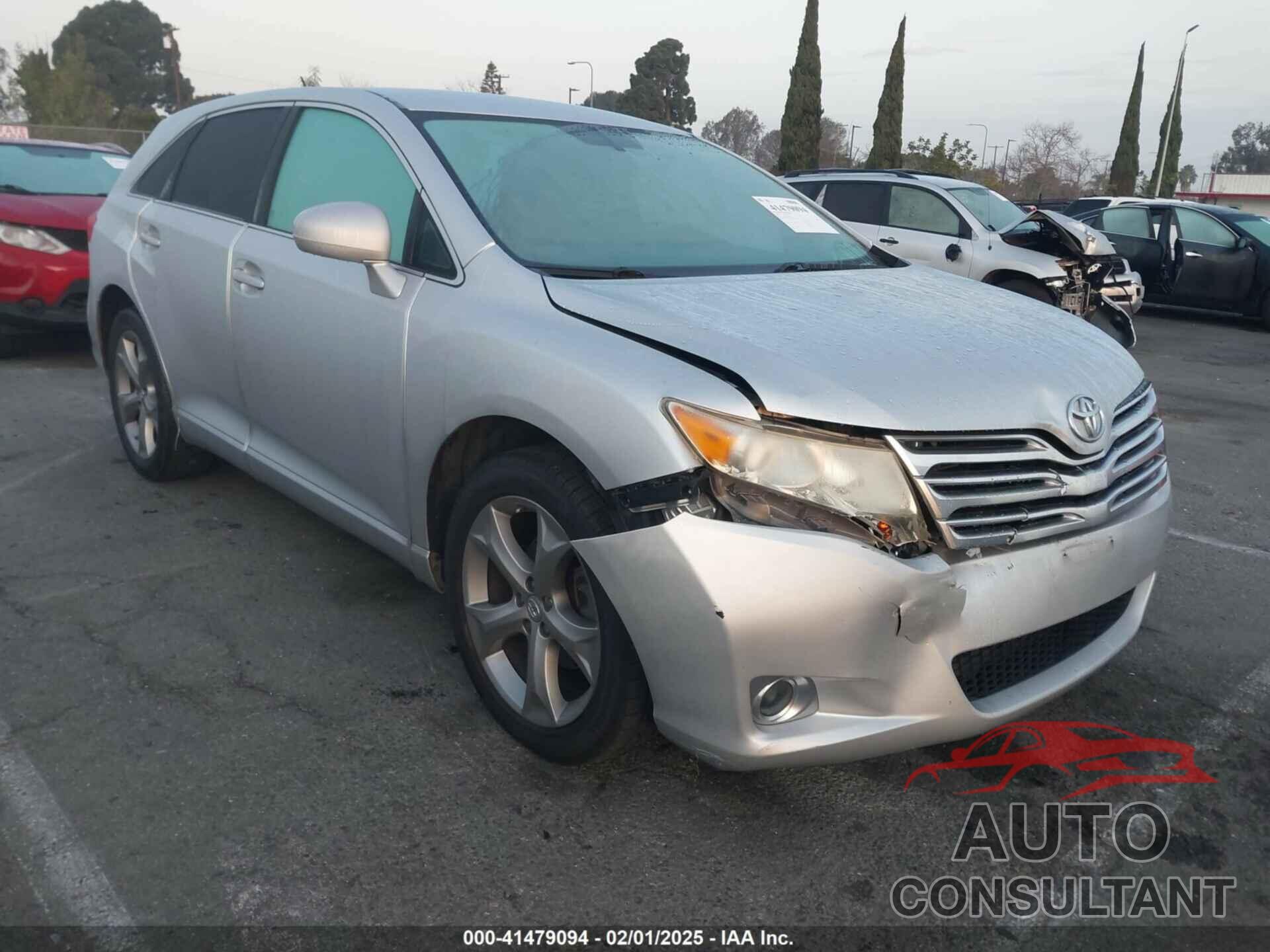 TOYOTA VENZA 2009 - 4T3ZK11AX9U007383