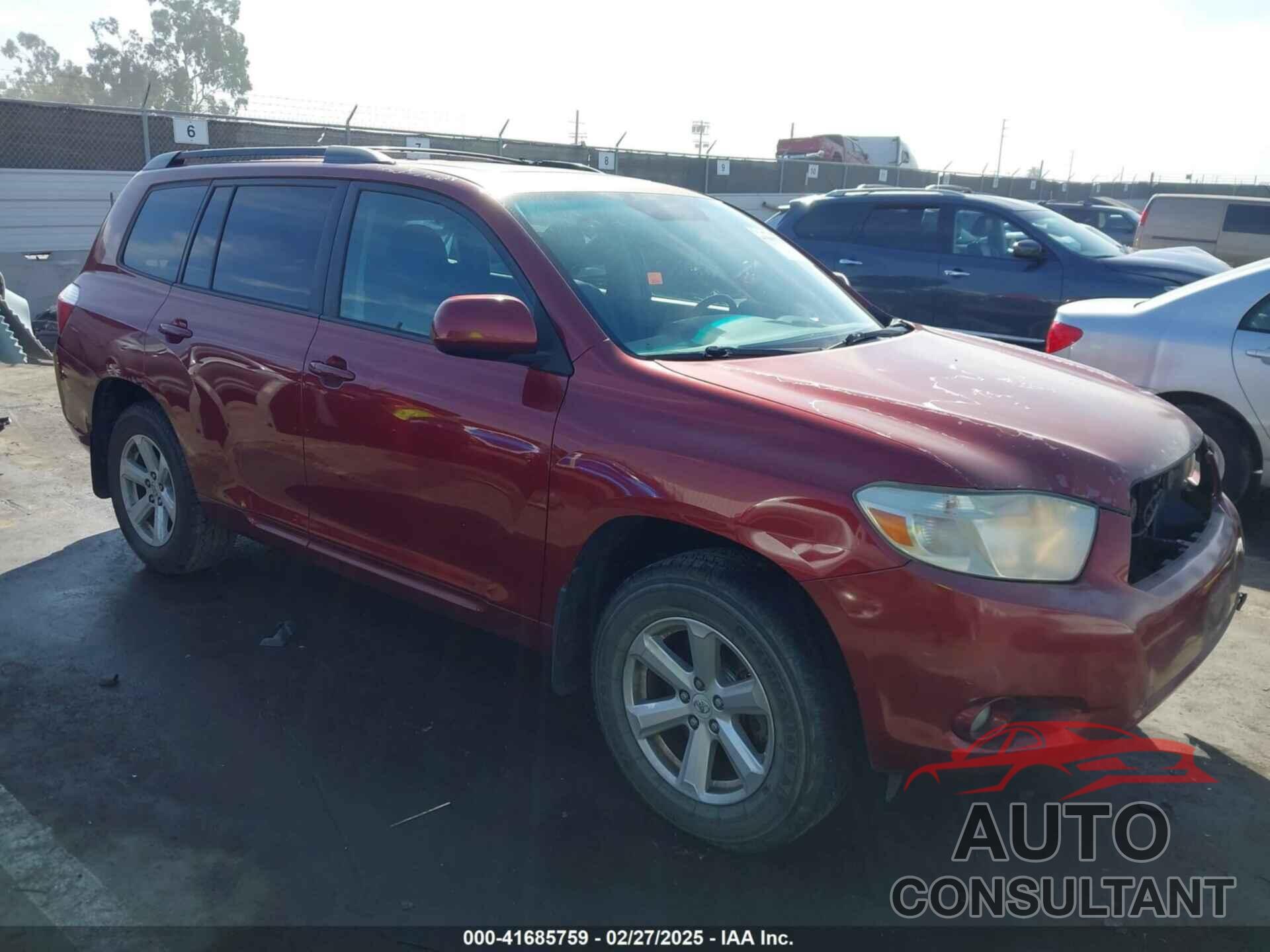 TOYOTA HIGHLANDER 2010 - 5TDKK3EH6AS006290