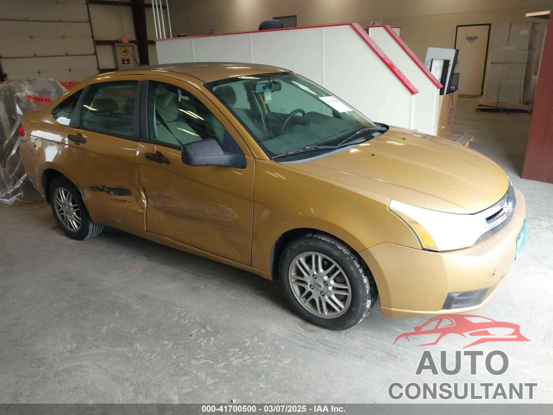 FORD FOCUS 2009 - 1FAHP35N19W112858