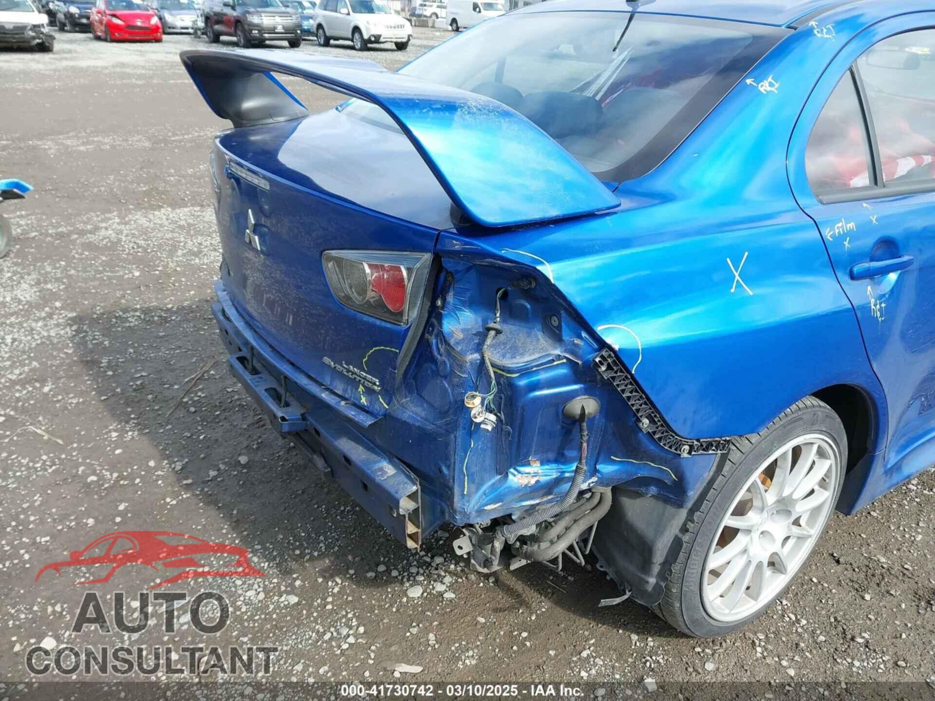 MITSUBISHI LANCER EVOLUTION 2015 - JA32W8FV4FU012578