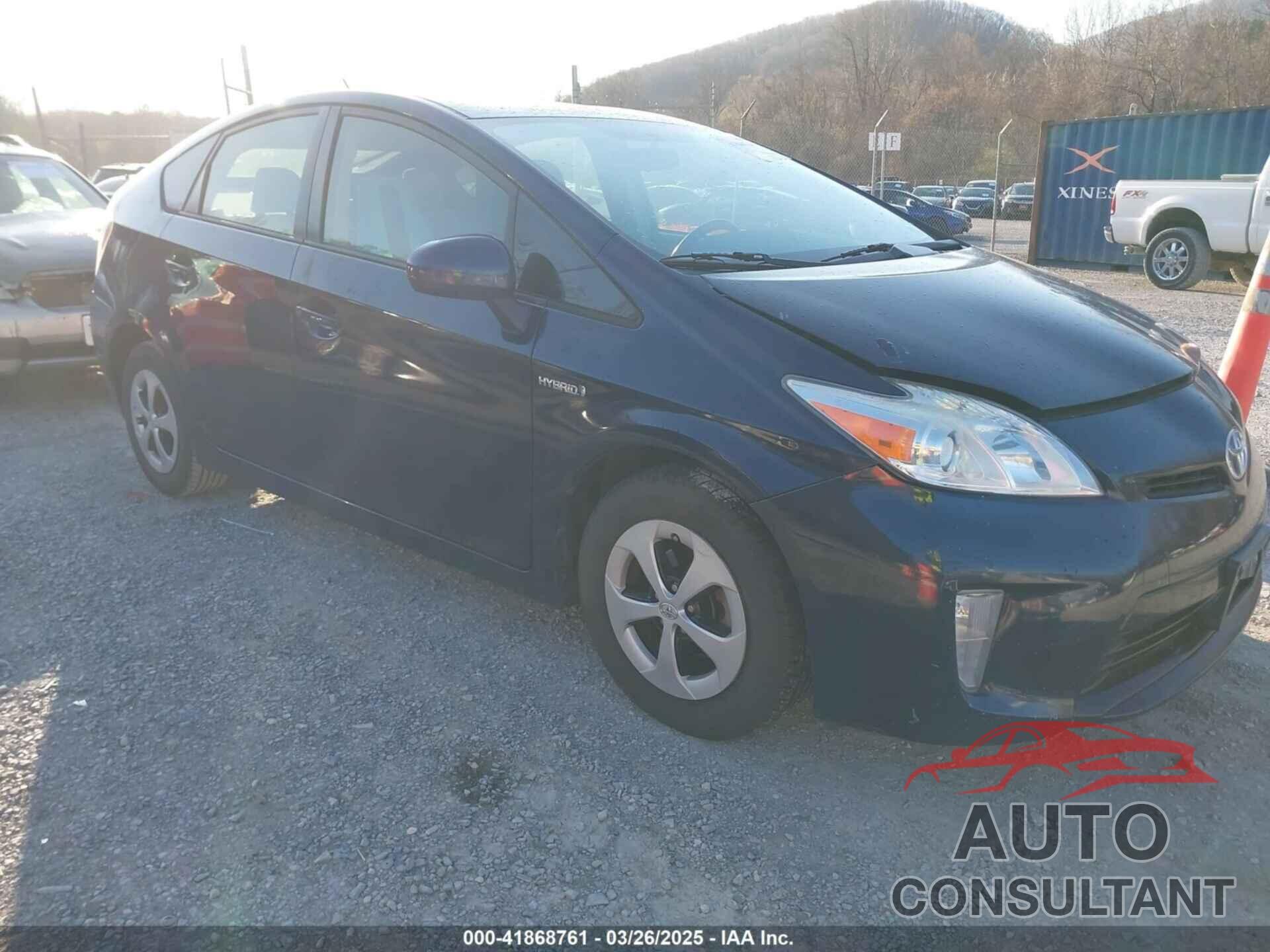 TOYOTA PRIUS 2012 - JTDKN3DU9C1541488
