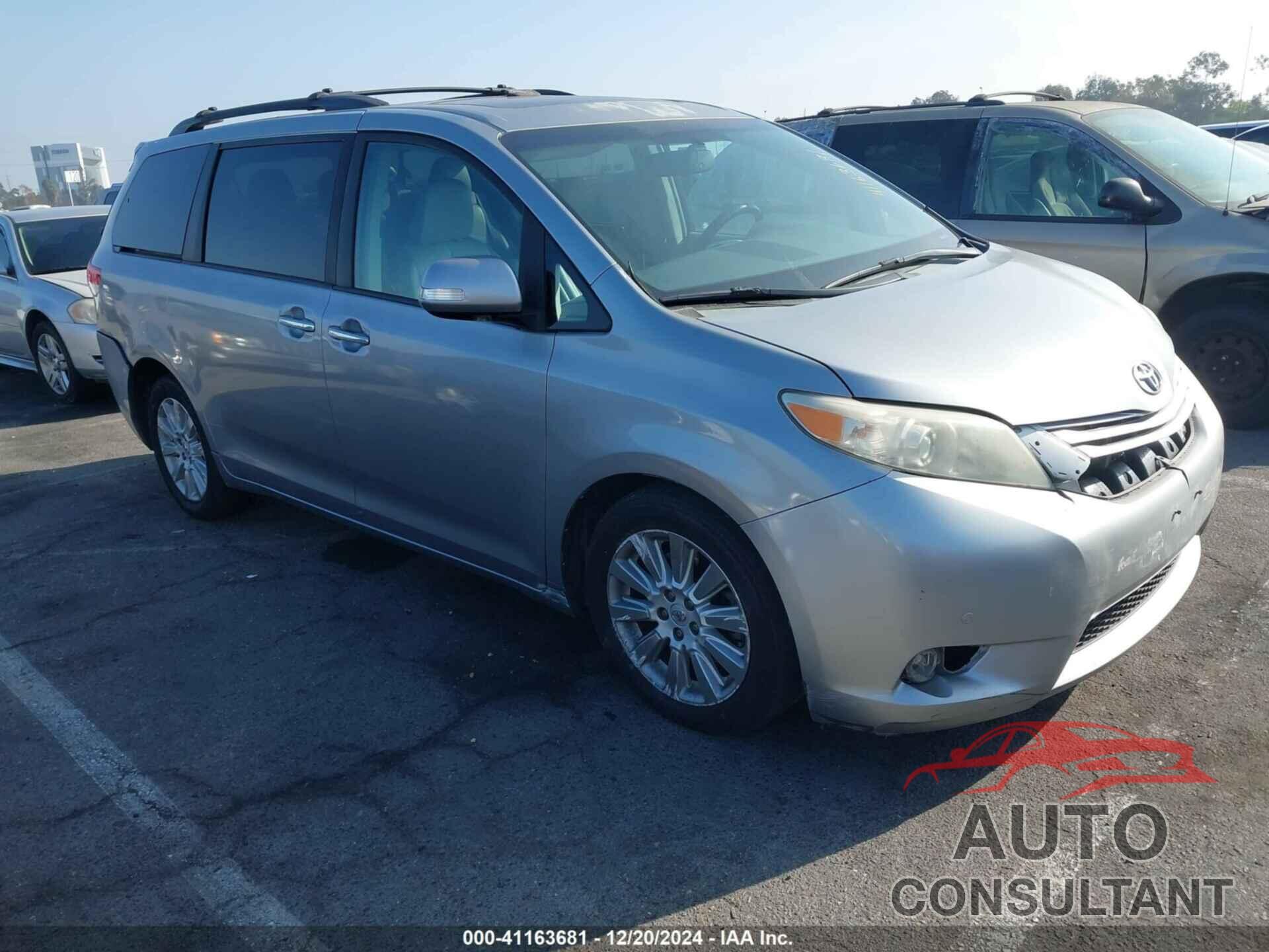 TOYOTA SIENNA 2013 - 5TDYK3DC0DS360388