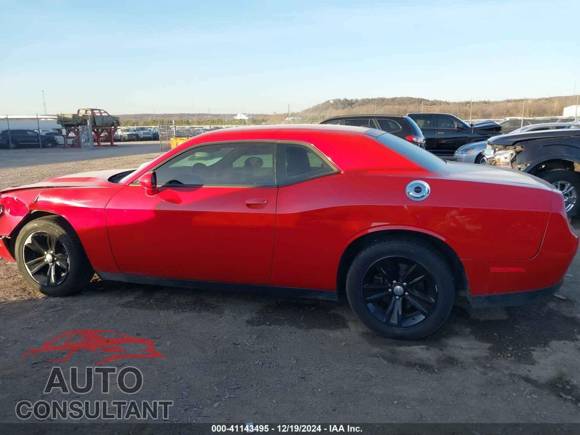 DODGE CHALLENGER 2016 - 2C3CDZAG1GH183887