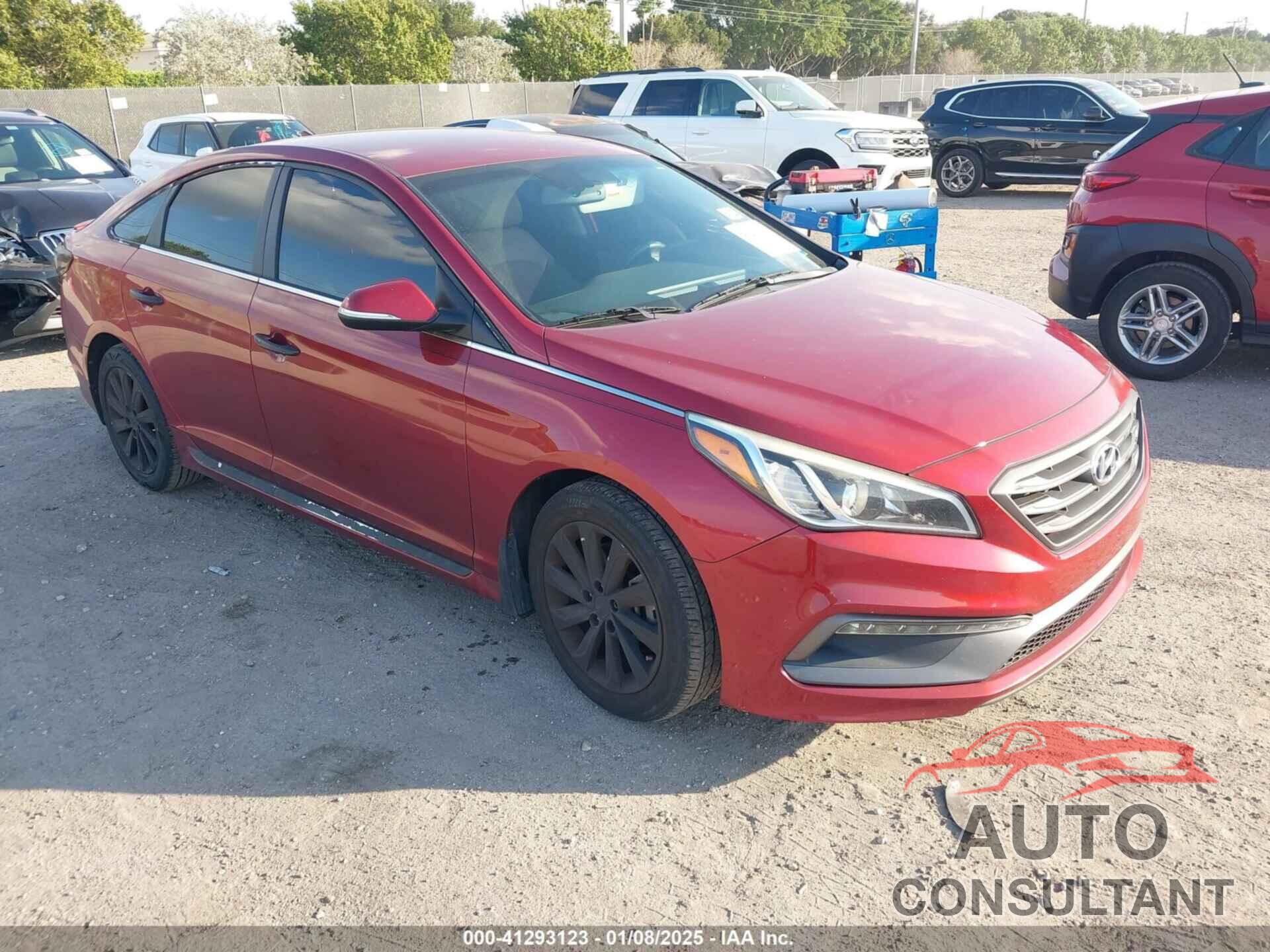 HYUNDAI SONATA 2015 - 5NPE34AFXFH254494