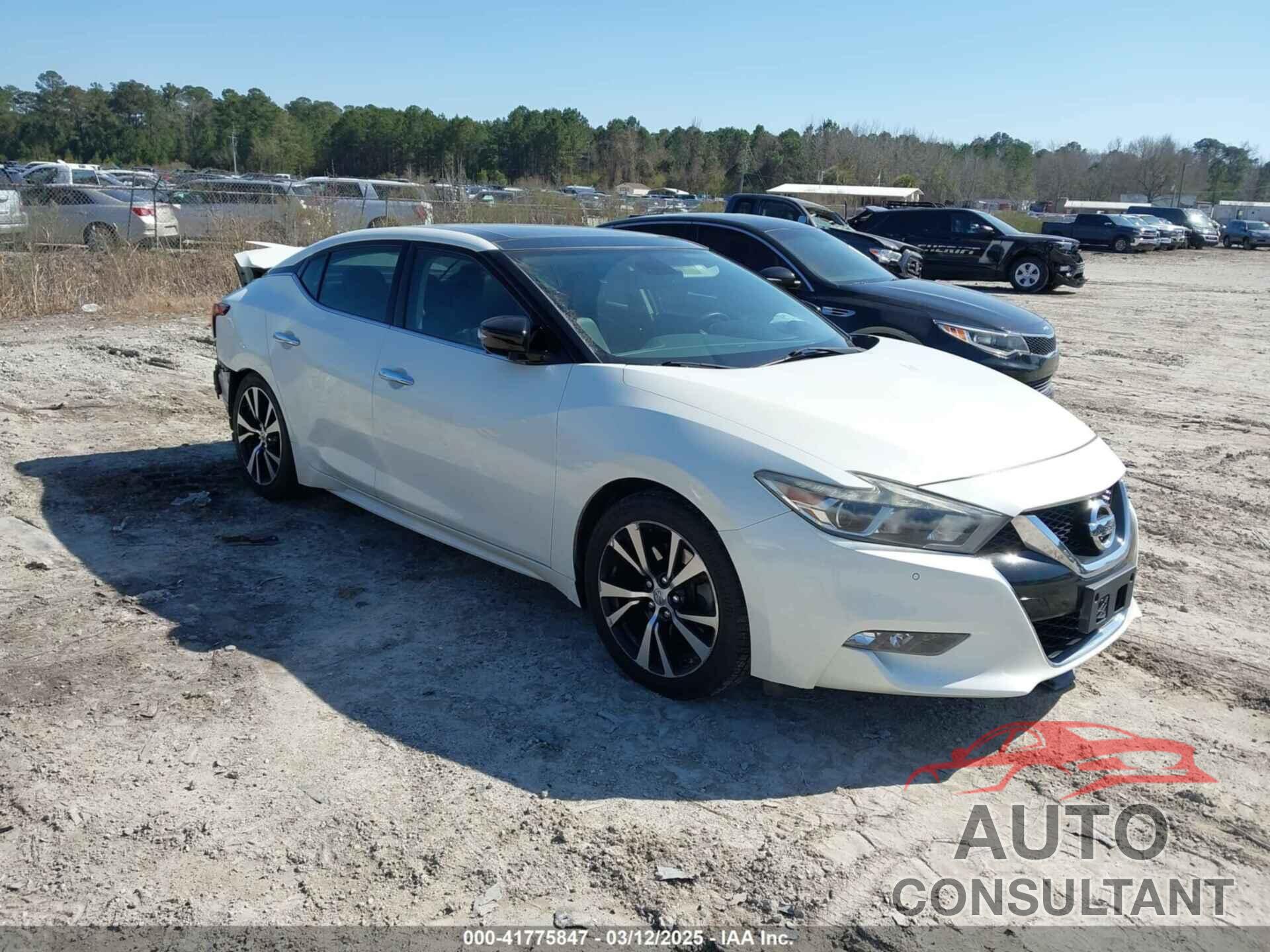 NISSAN MAXIMA 2018 - 1N4AA6AP4JC403565
