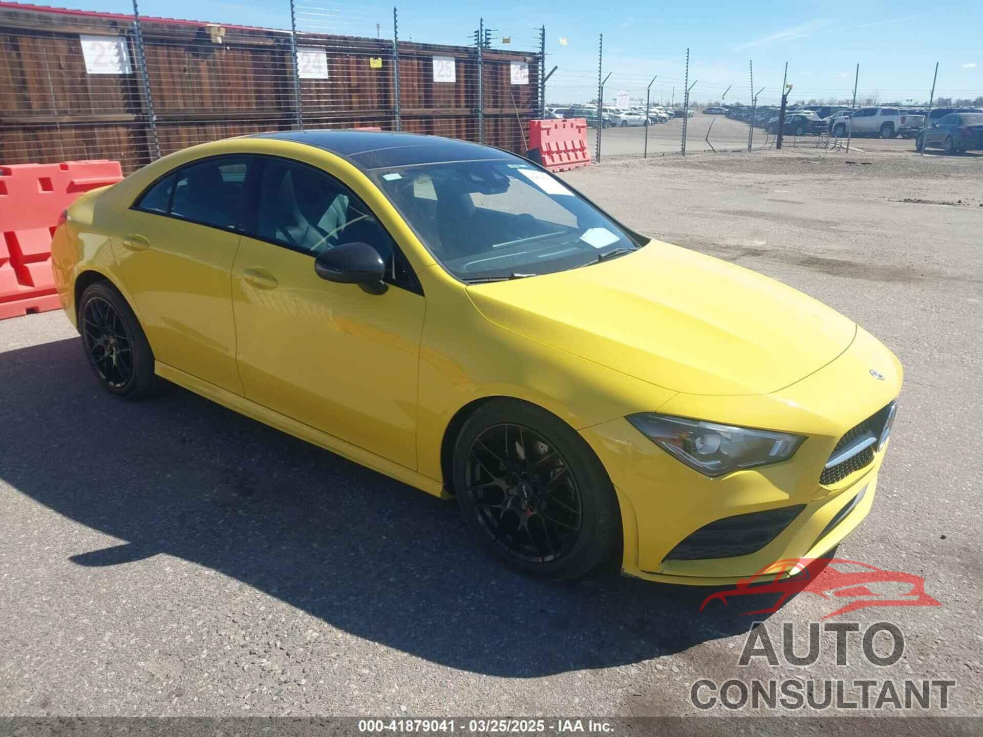 MERCEDES-BENZ CLA 250 2020 - WDD5J4HB1LN022974