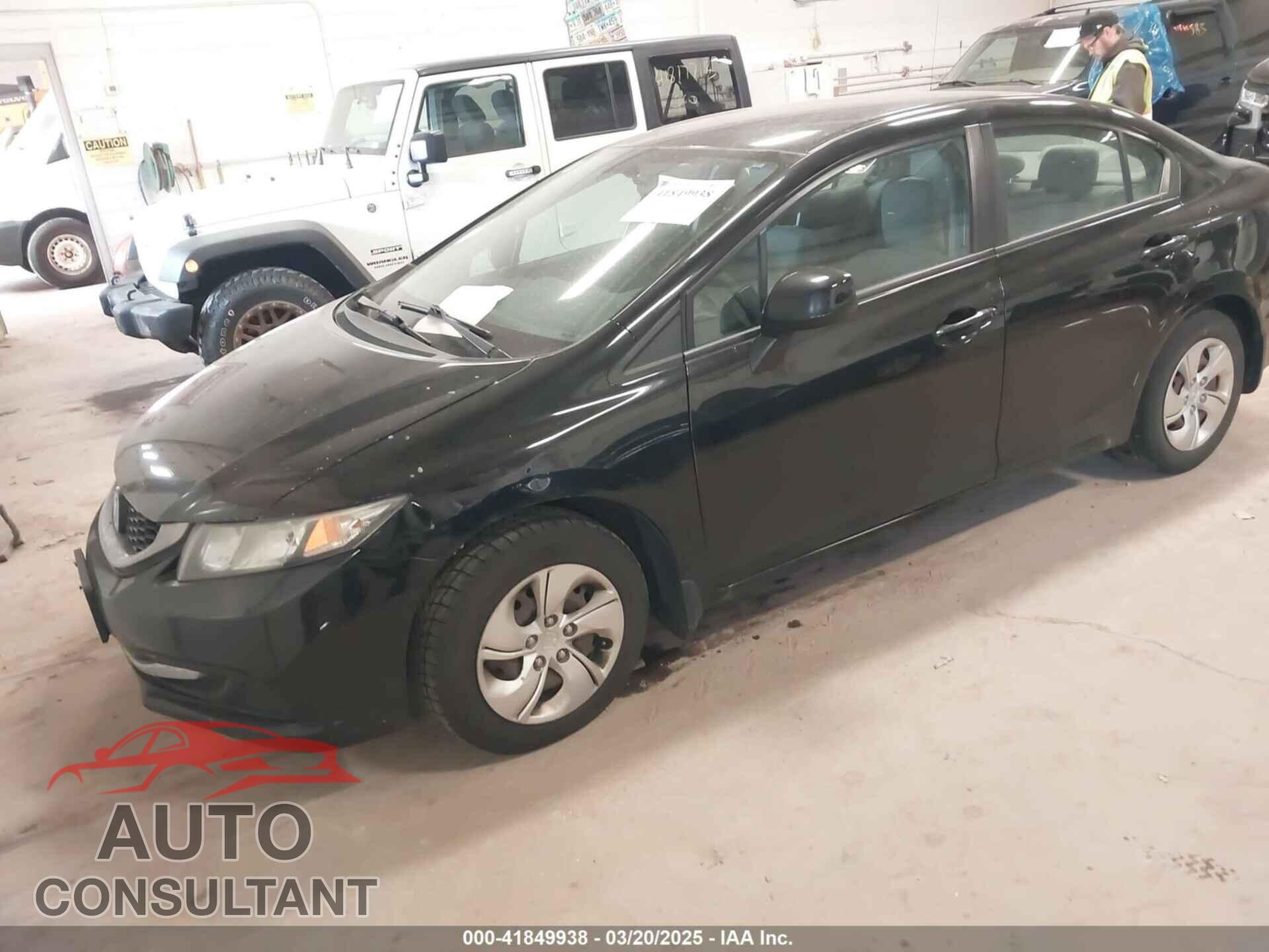 HONDA CIVIC 2013 - 19XFB2F51DE089898