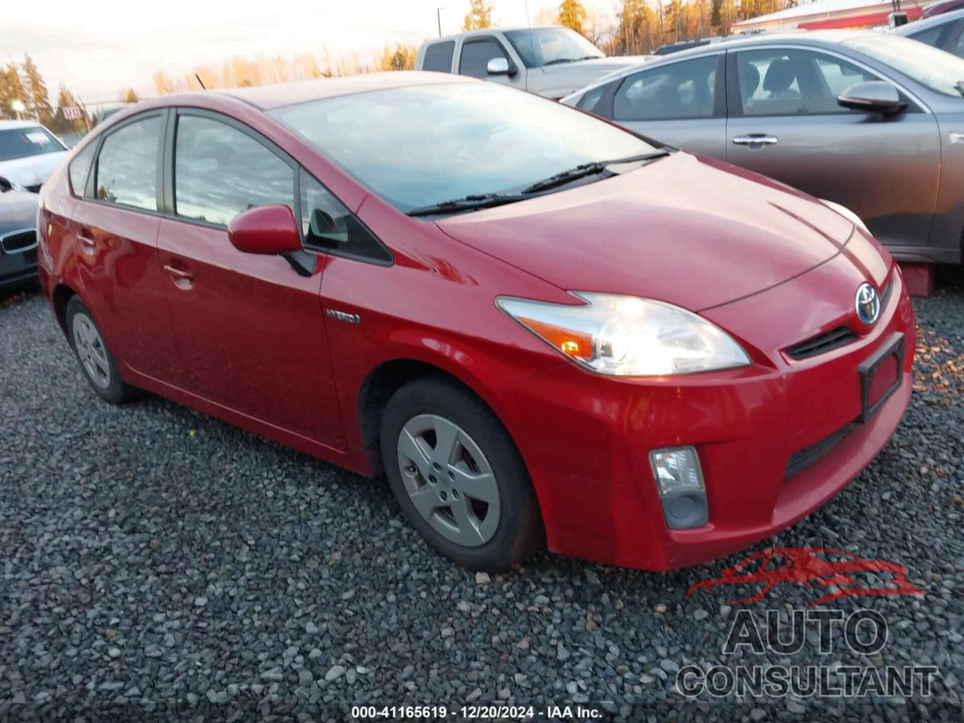 TOYOTA PRIUS 2011 - JTDKN3DU8B0303703