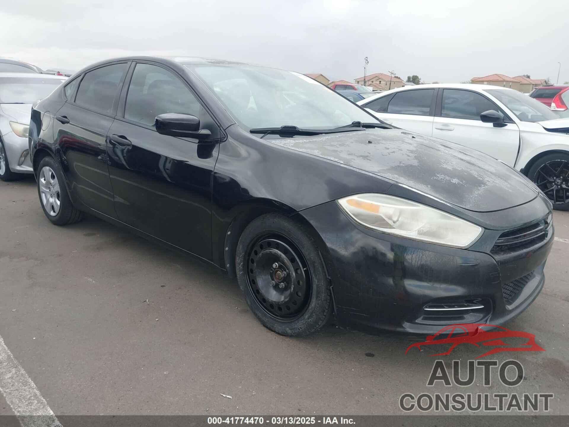 DODGE DART 2013 - 1C3CDFAA0DD198352