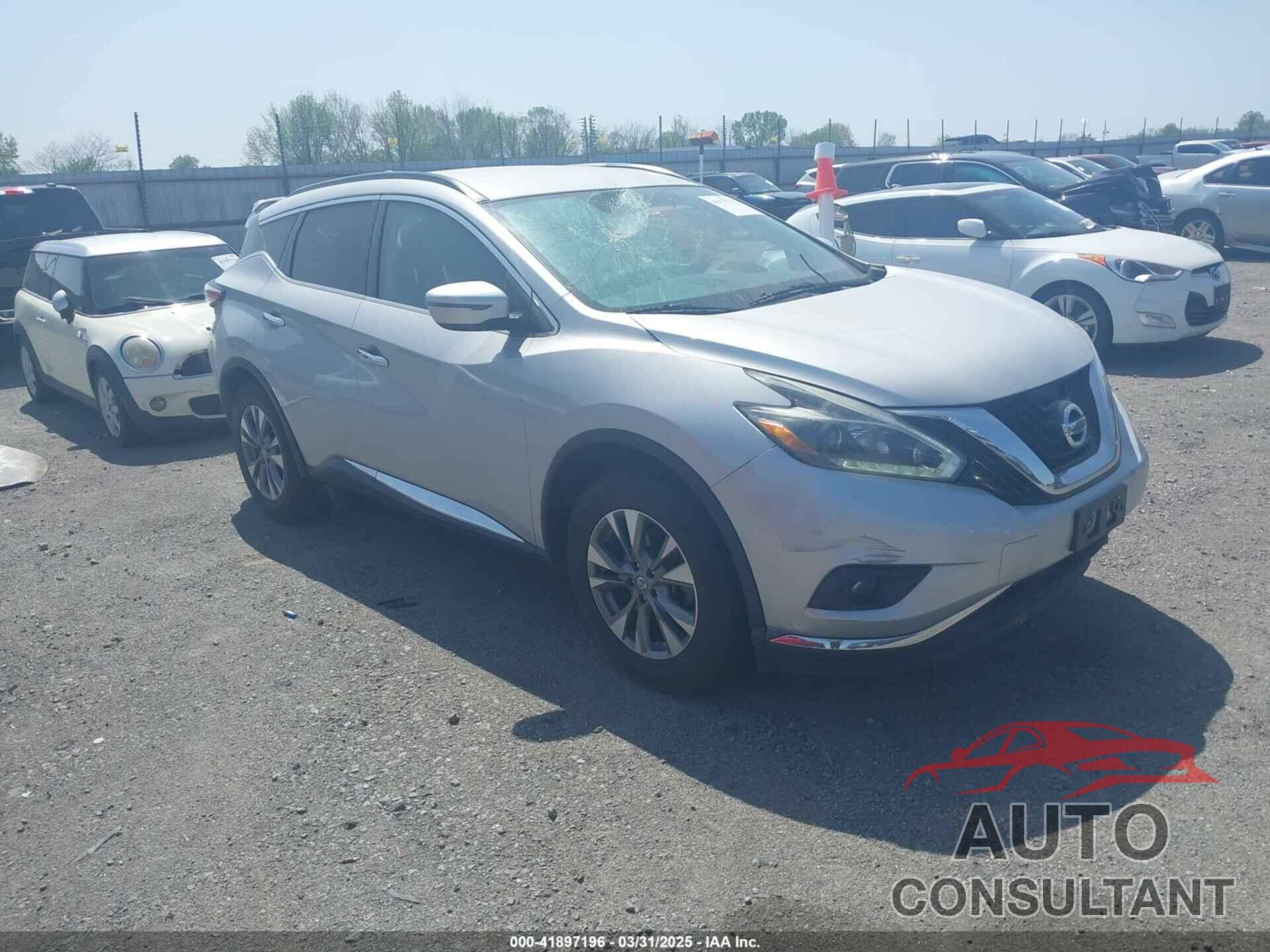 NISSAN MURANO 2018 - 5N1AZ2MG4JN150660