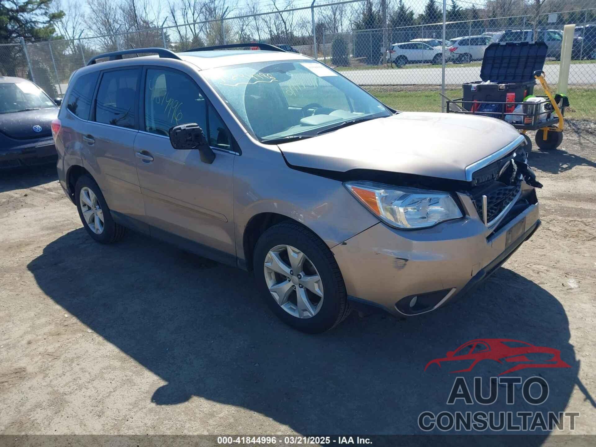 SUBARU FORESTER 2014 - JF2SJAHC3EH509990