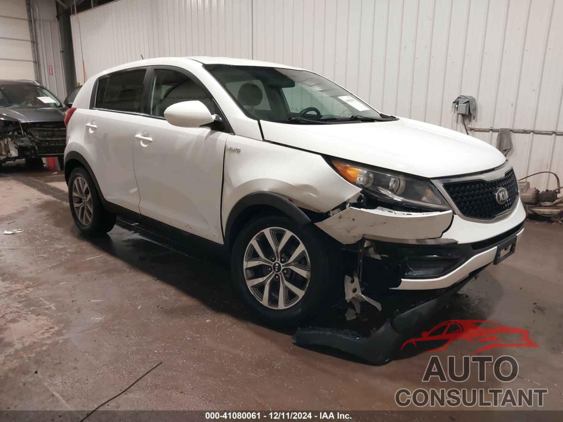 KIA SPORTAGE 2016 - KNDPBCAC2G7872801