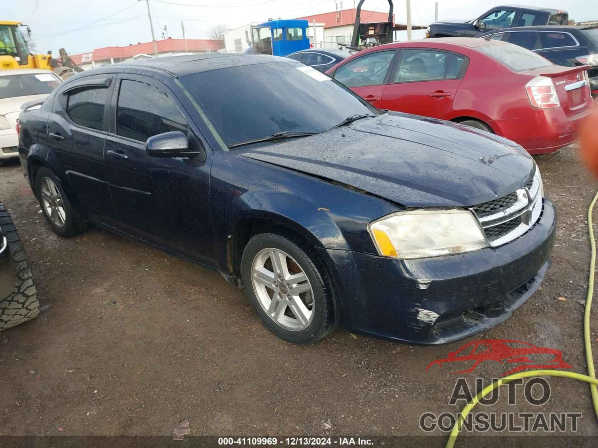 DODGE AVENGER 2012 - 1C3CDZCB0CN112666