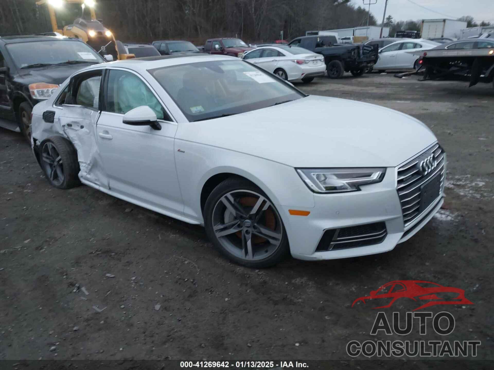 AUDI A4 2018 - WAUENAF46JA158133