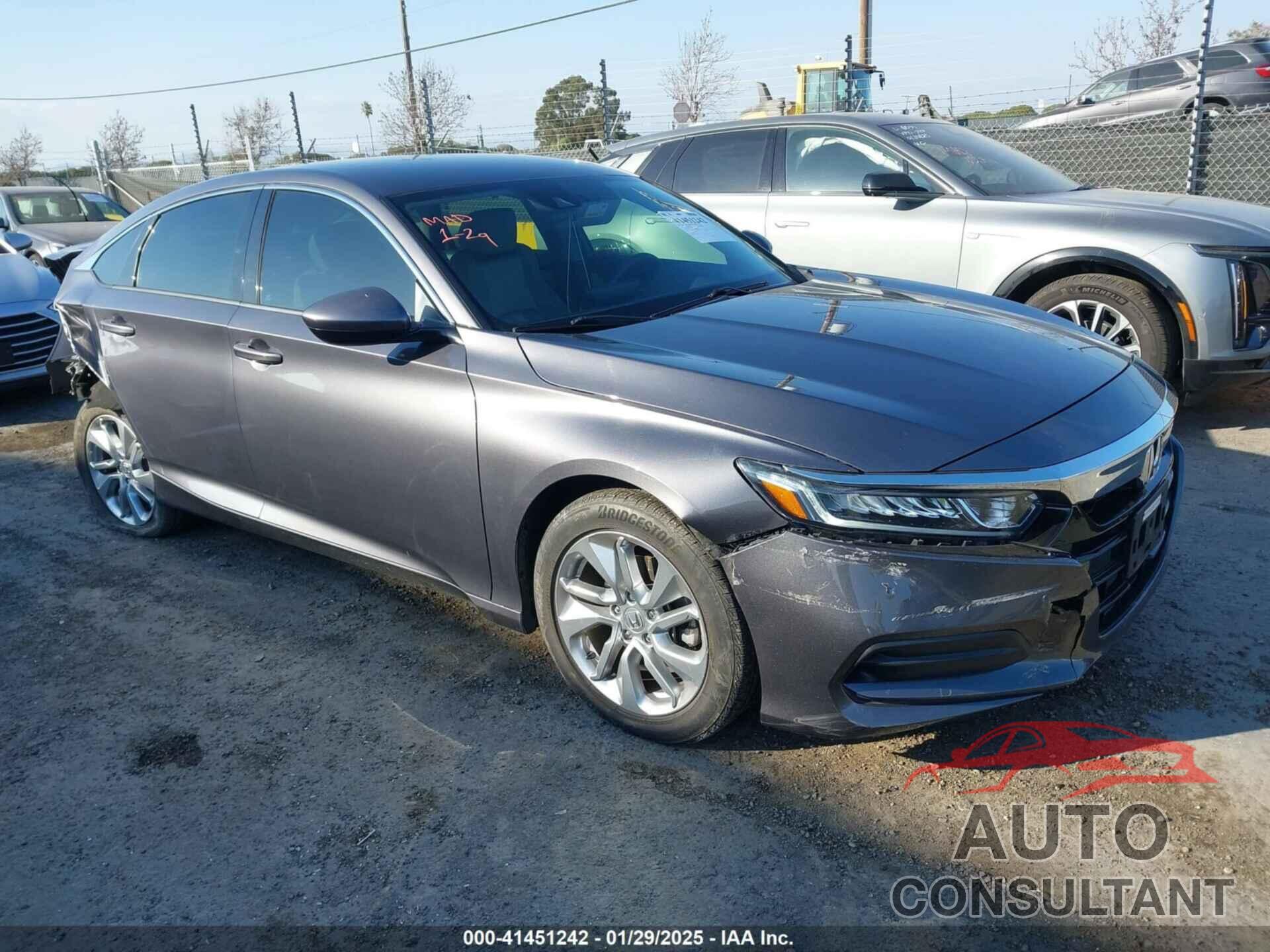 HONDA ACCORD 2018 - 1HGCV1F11JA148417