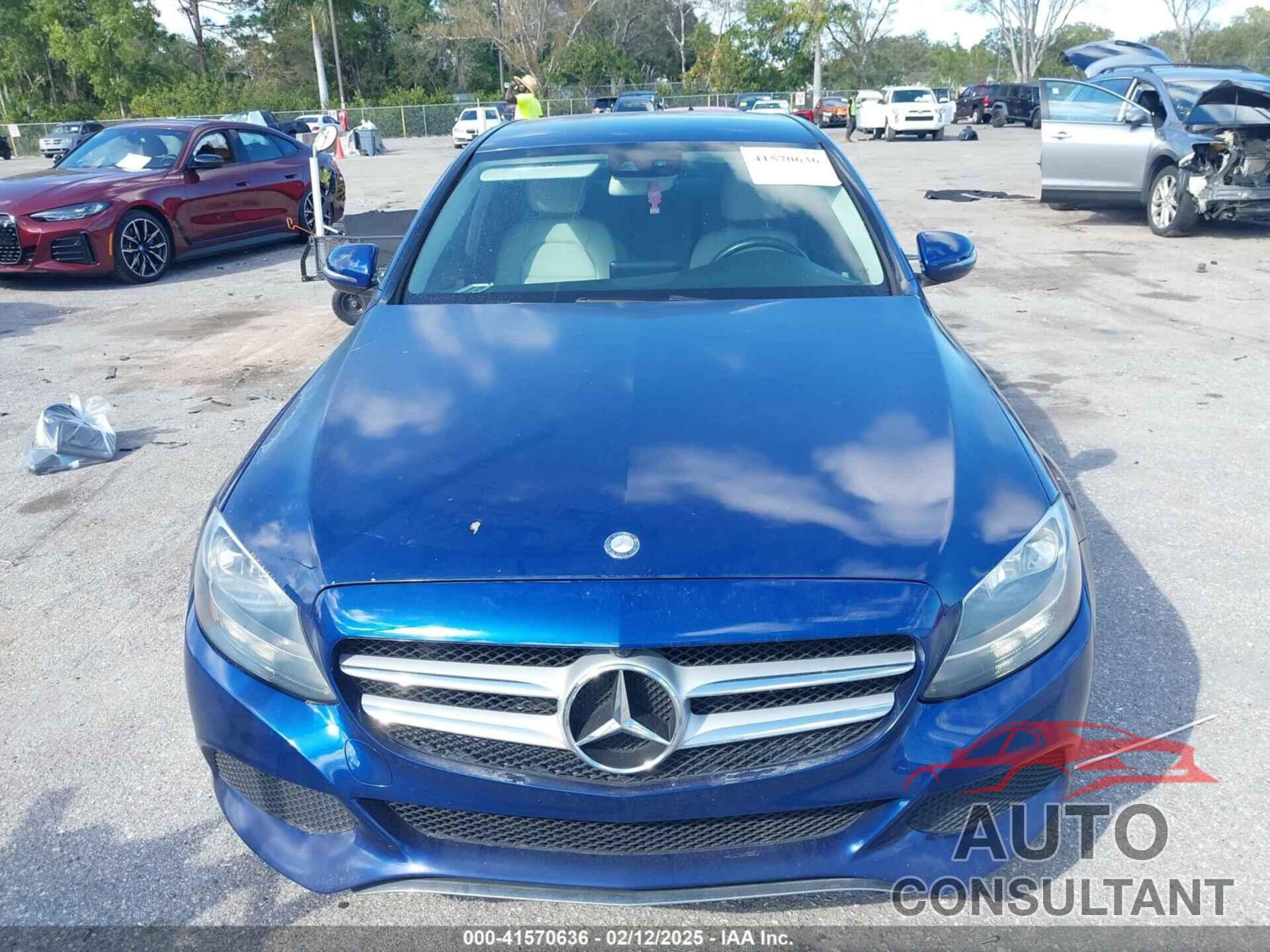 MERCEDES-BENZ C 300 2017 - 55SWF4JB3HU187584