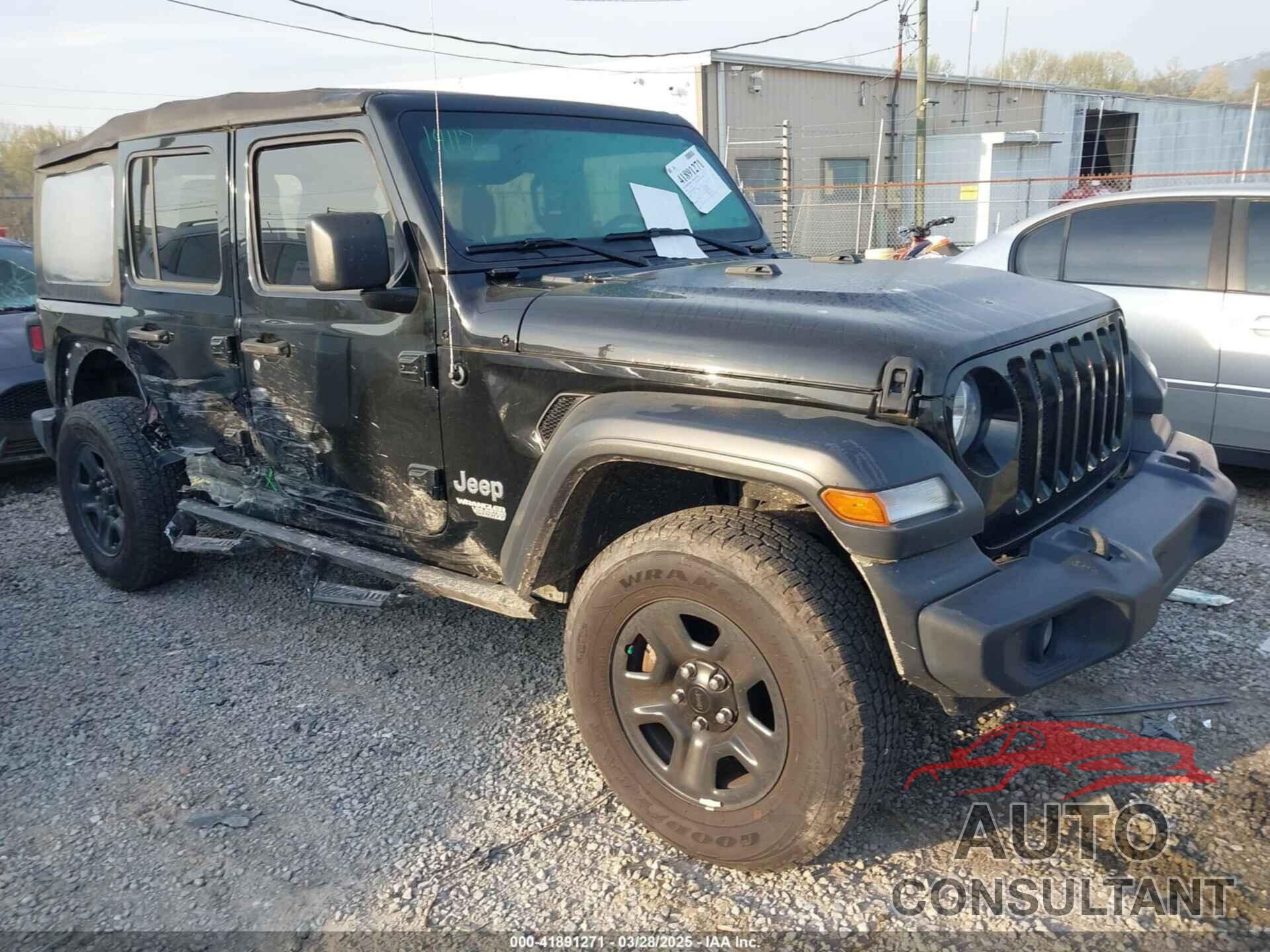 JEEP WRANGLER UNLIMITED 2020 - 1C4HJXDN9LW222181