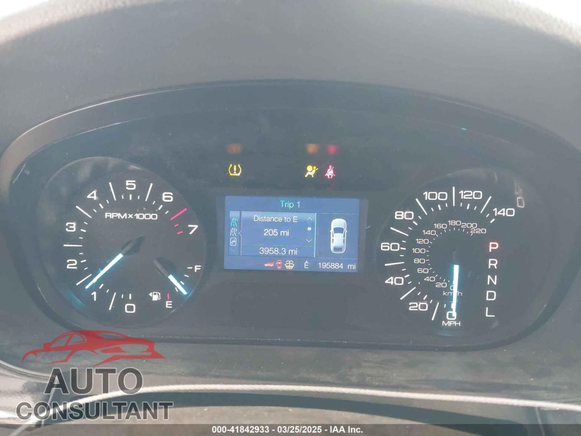 FORD EDGE 2012 - 2FMDK3G96CBA28093