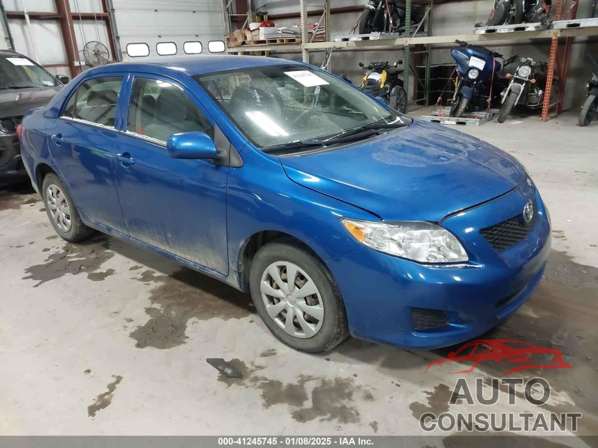 TOYOTA COROLLA 2009 - JTDBL40E999040475