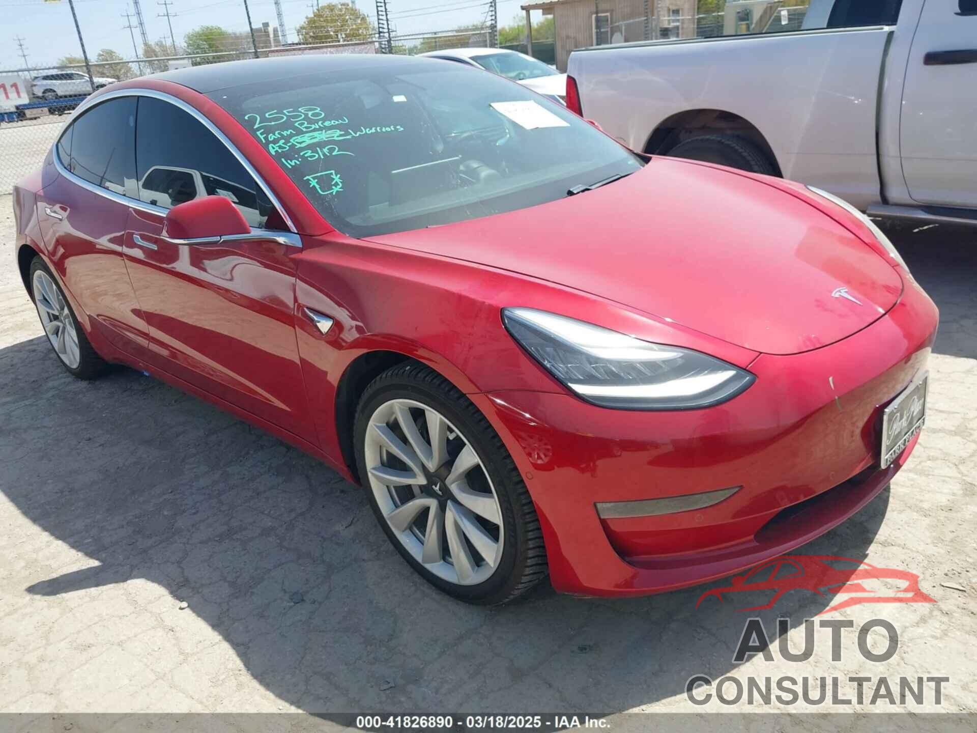 TESLA MODEL 3 2020 - 5YJ3E1EC2LF647223
