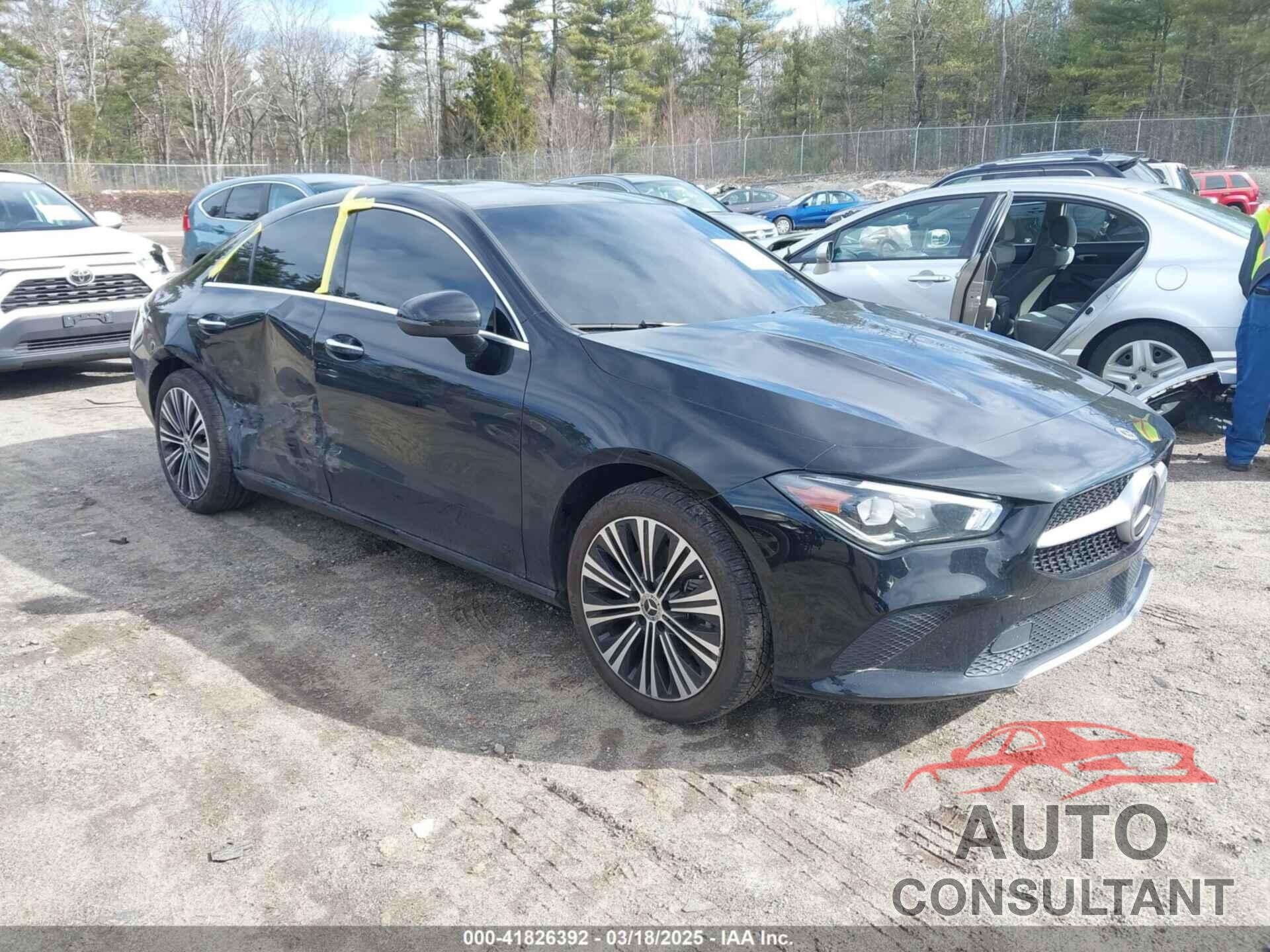 MERCEDES-BENZ CLA 250 COUPE 2023 - W1K5J4HBXPN338301